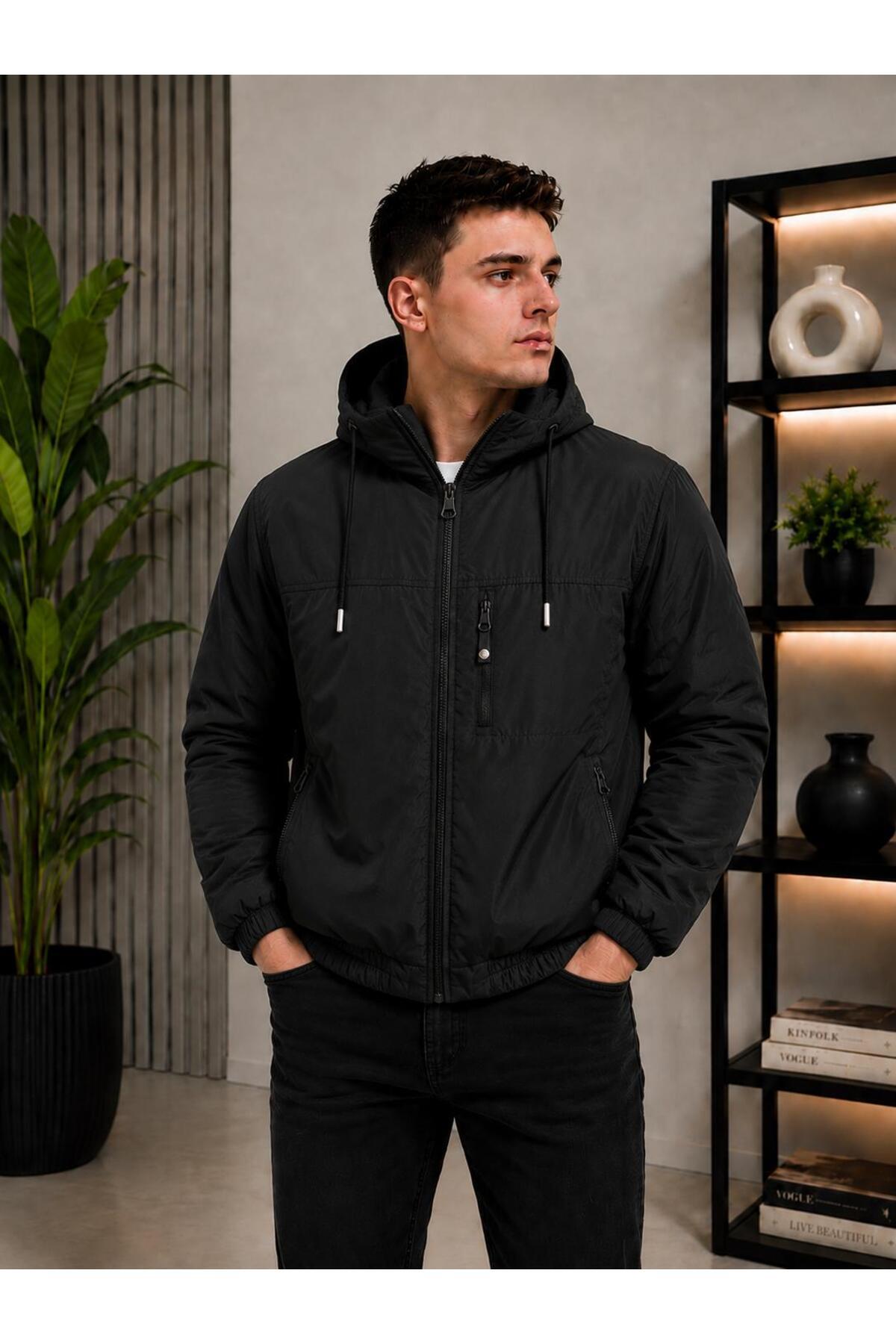 wesley wear YENİ SEZON YÜKSEK KALİTE YAĞMUR VE SU GEÇİRMEZ YAĞMURLUK RÜZGARLIK CEKET MONT görsel 2