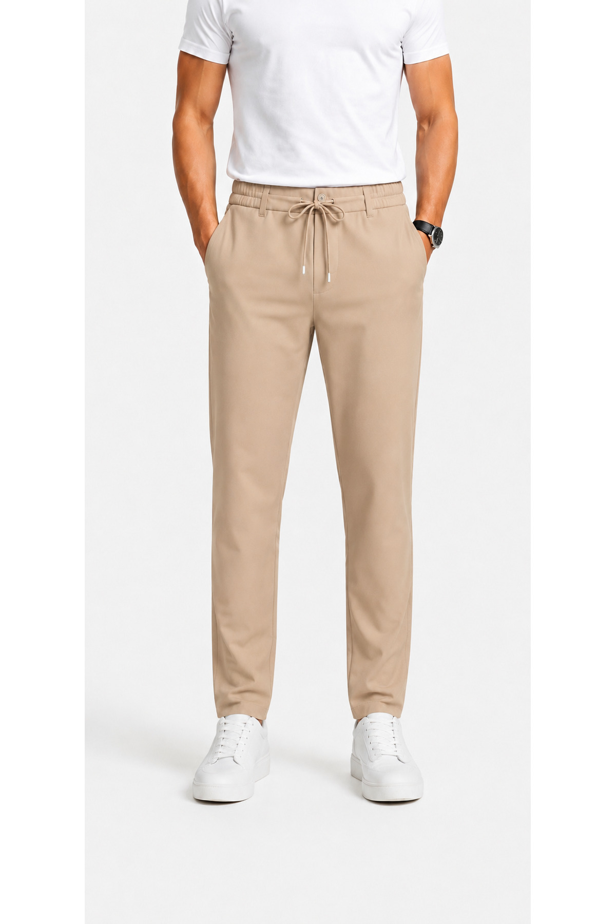 Genel Markalar erkek jogger pantolon — بژ pntln27