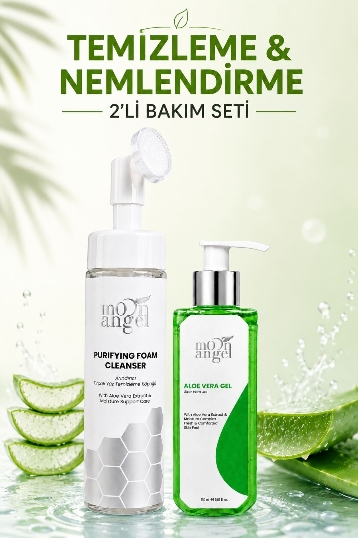 Köpük Temizleyici + Aloe Vera Jel — görsel 1