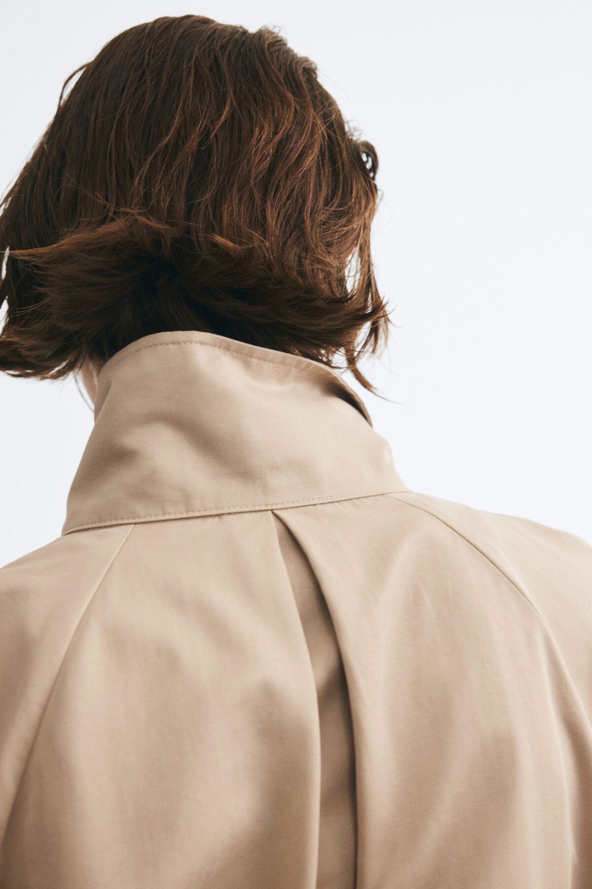 H&M Boru Yakalı Oversize Ceket görsel 3