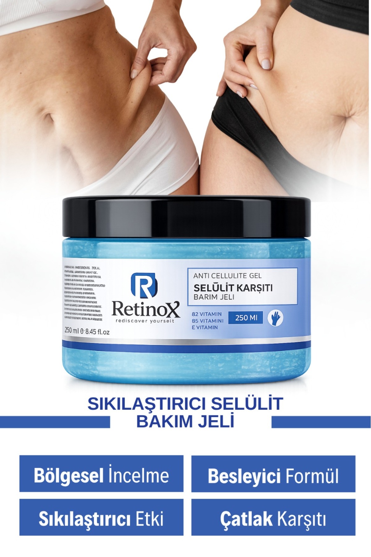 Selülit Ve Çatlak Giderici Vücut Şekillendirici Jel 250 ml — 332258 — تصویر 2 از 2