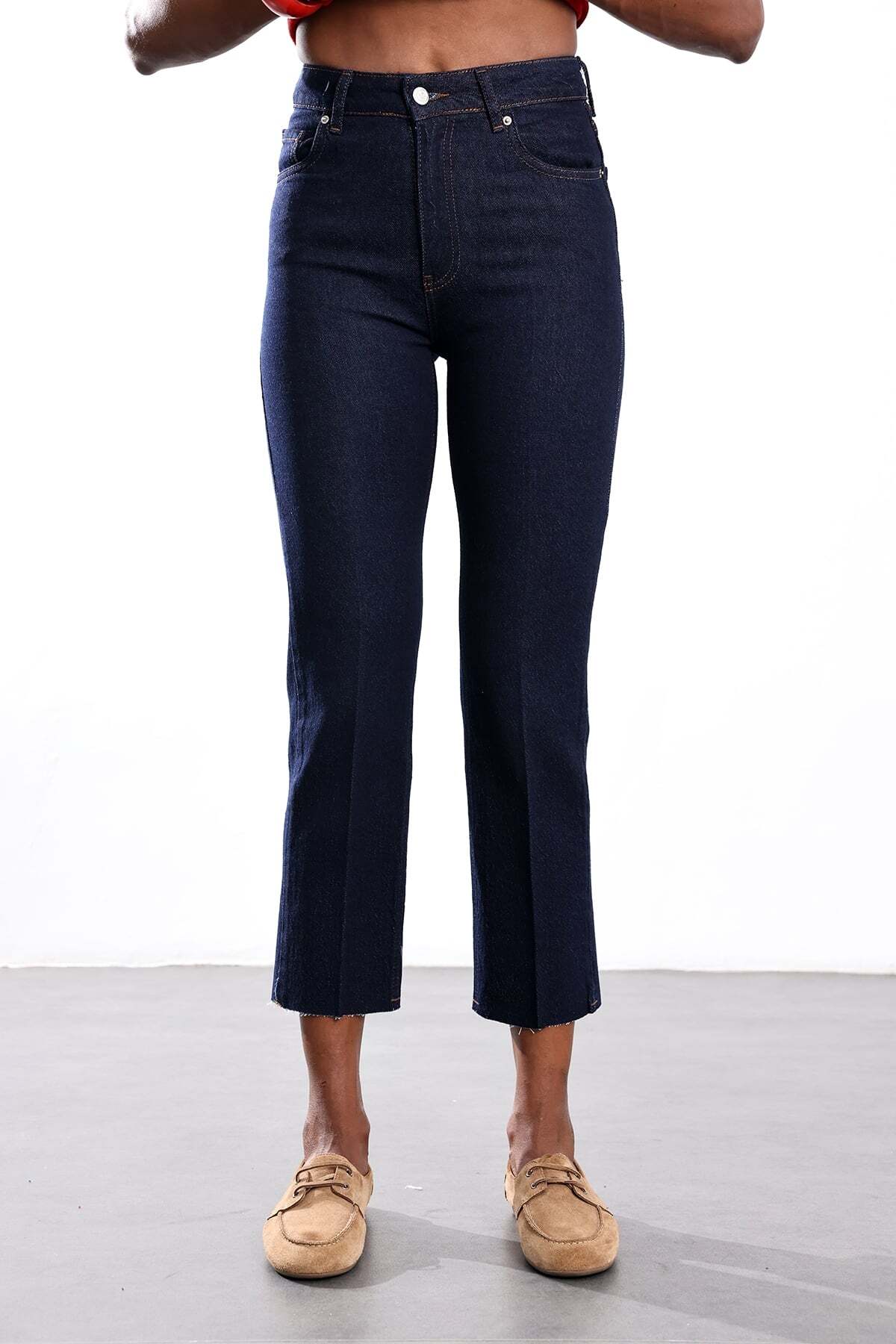 5in1Canpolat Rins Yıkamalı Boyfit Jean 2004 görsel 6