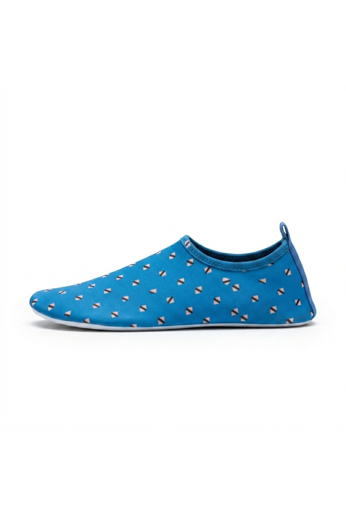 LAL's Erkek Deniz Ayakkabısı Kaymaz Tabanlı Havuz Ayakkabısı Geometrik Desenli Aqua Shoes Plaj Su Ayakkabısı görsel 4