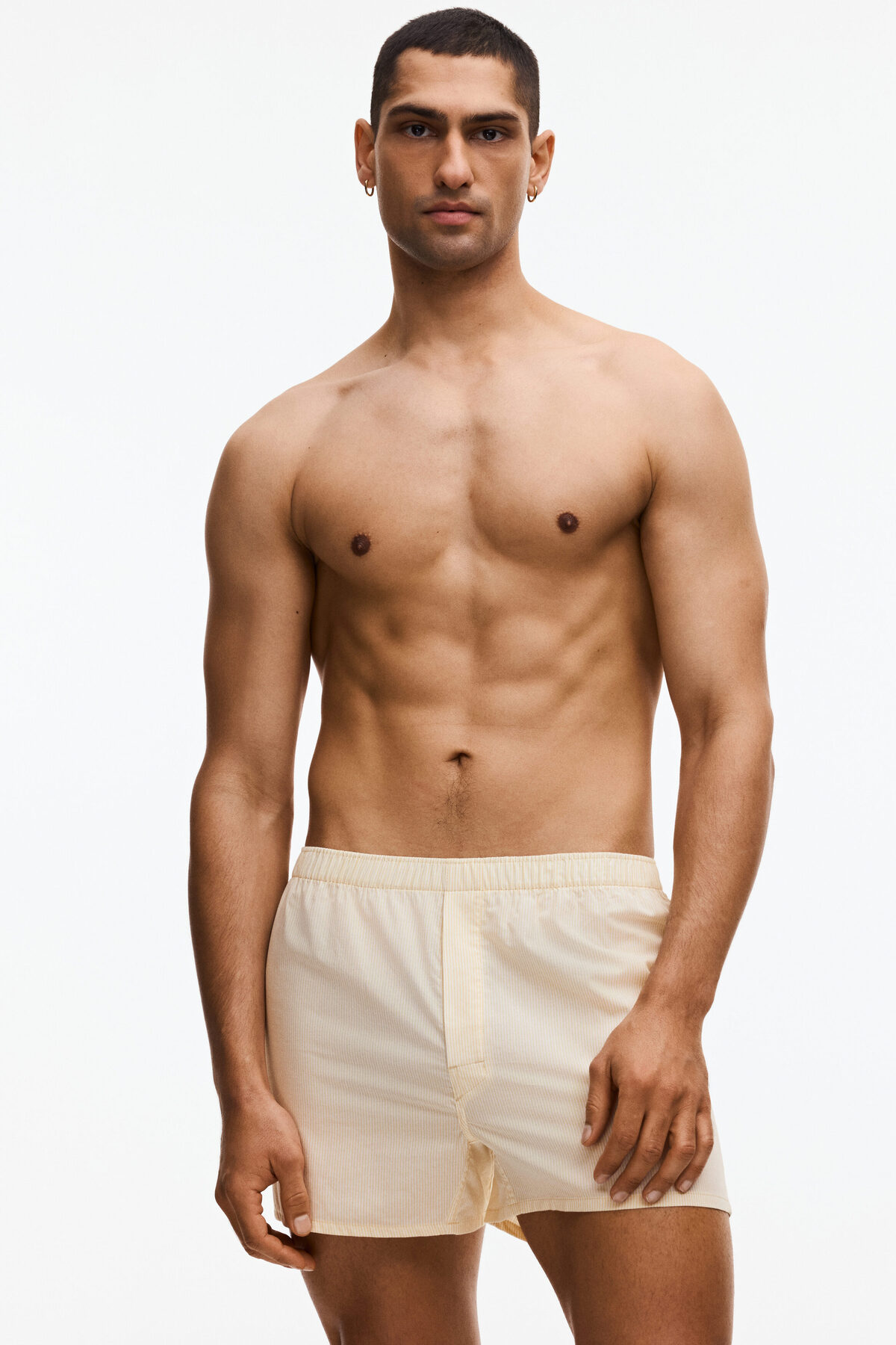 بسته 4 عددی شورت بوکسور بافته شده اچ اند ام باکسر H&M