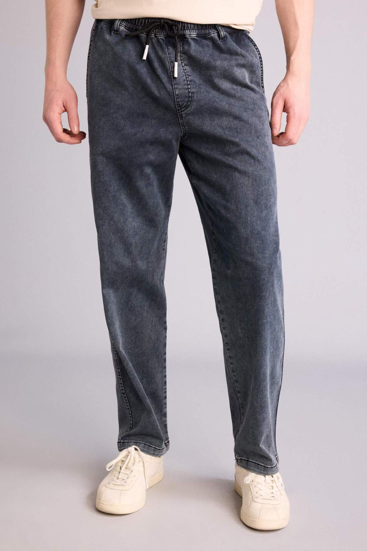 DeFacto Wıde Leg Jean Pantolon H3801AX26SP görsel 3