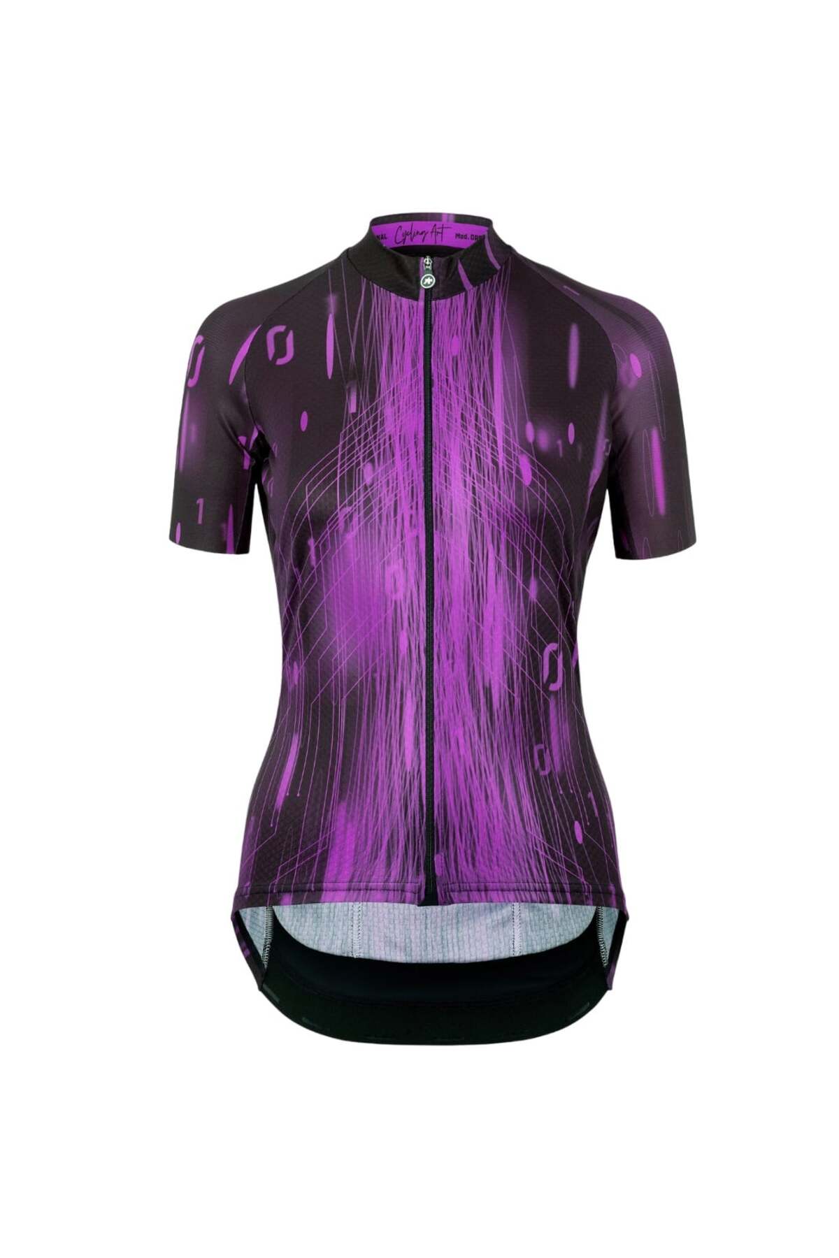 Assos UMA GT C2 Drop Head Women's Cycling Jersey-Black/Purple-S