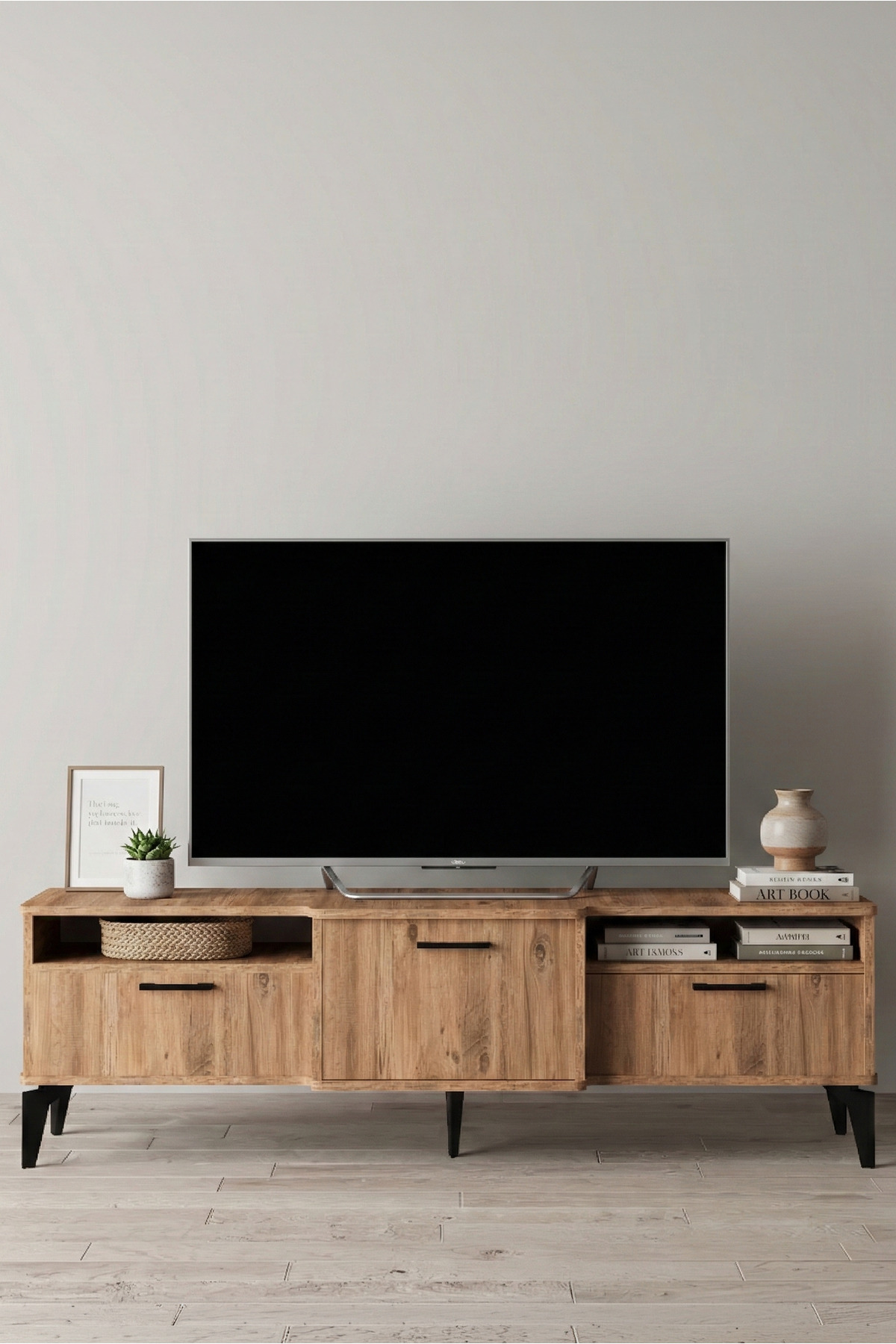 Goldfalez Mistral TV Sehpası Çok Renkli 160x40 cm