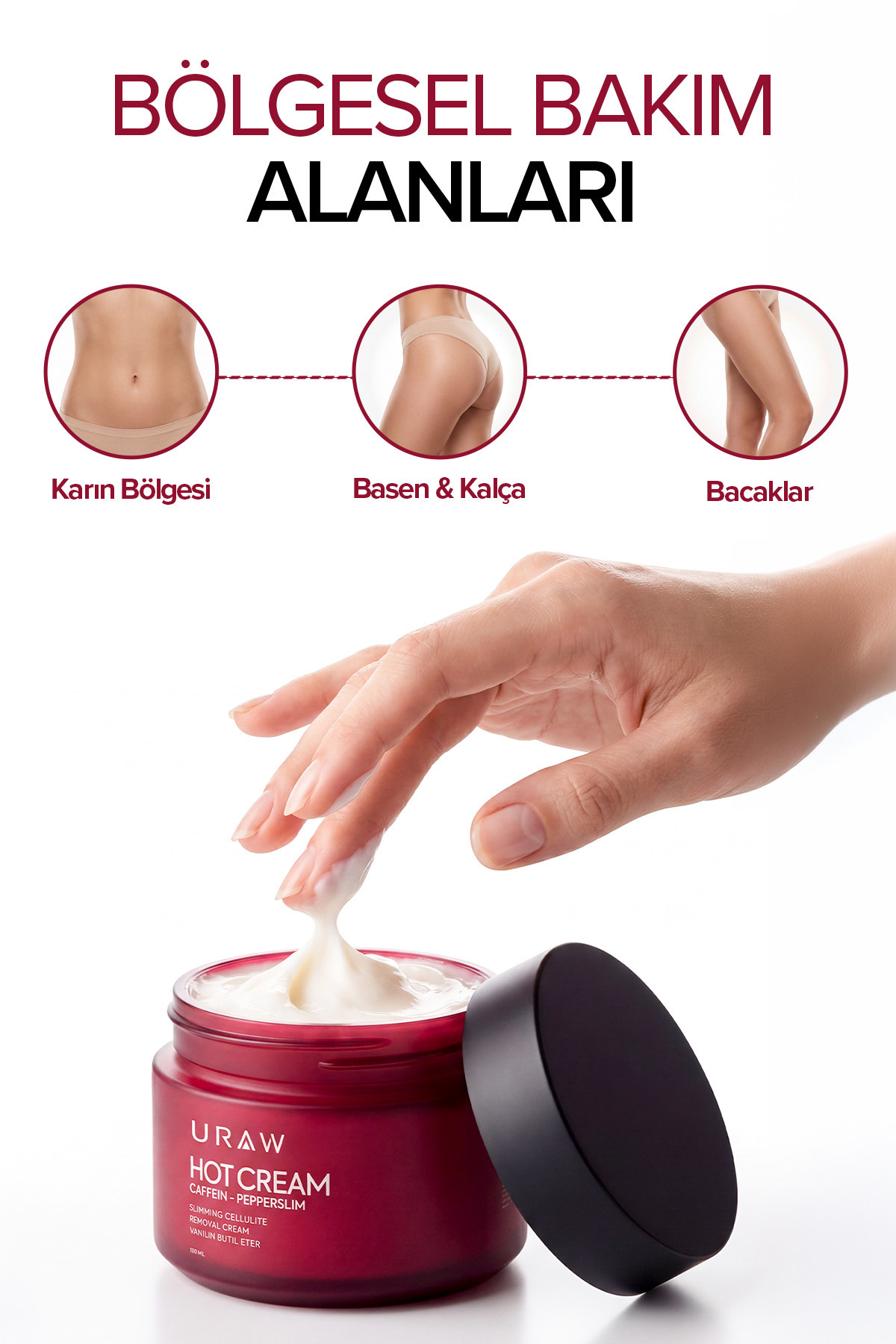 Sıkılaştırıcı ve Toparlayıcı Termal Bakım Kremi | Hot Cream 200 ml — TYCC6A9AD6DDD6ED452ECDD00 — تصویر 4 از 7
