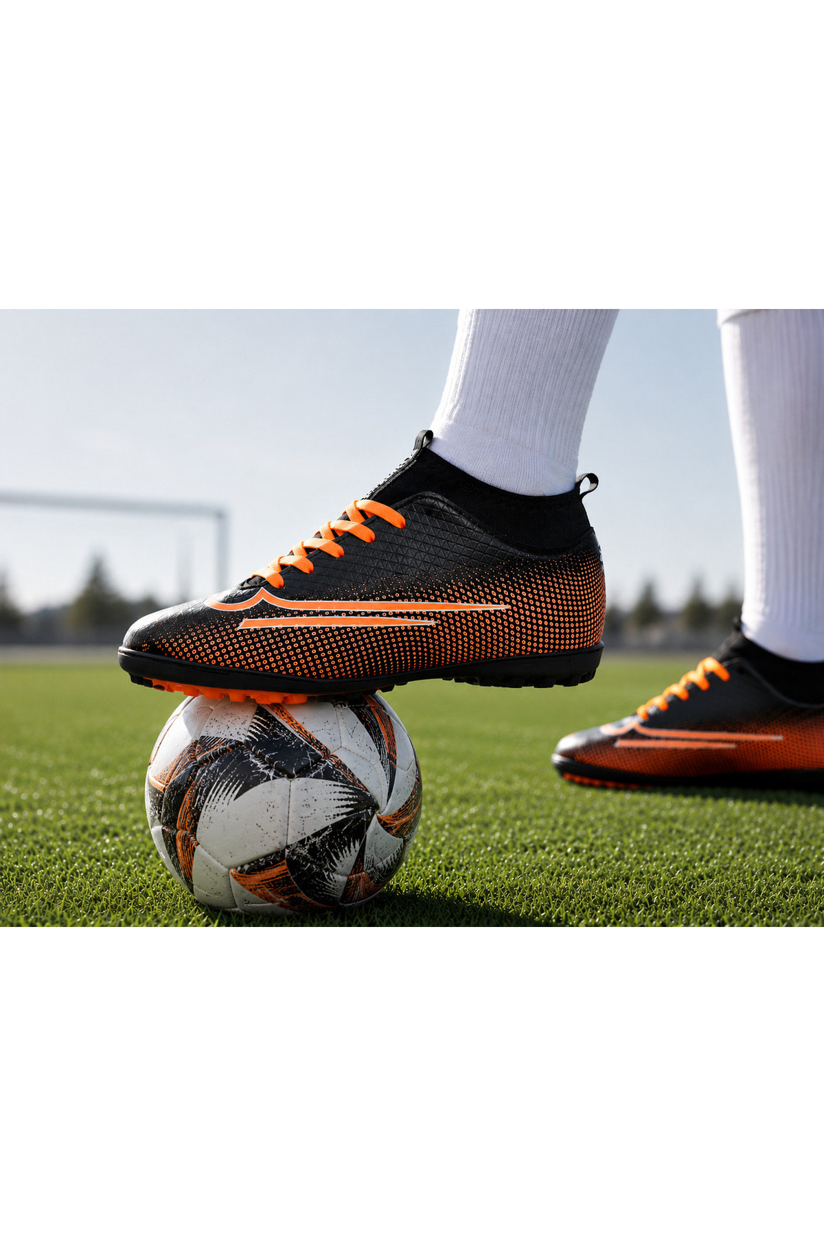 RUNSTEP Çoraplı Halı Saha Futbol Ayakkabısı