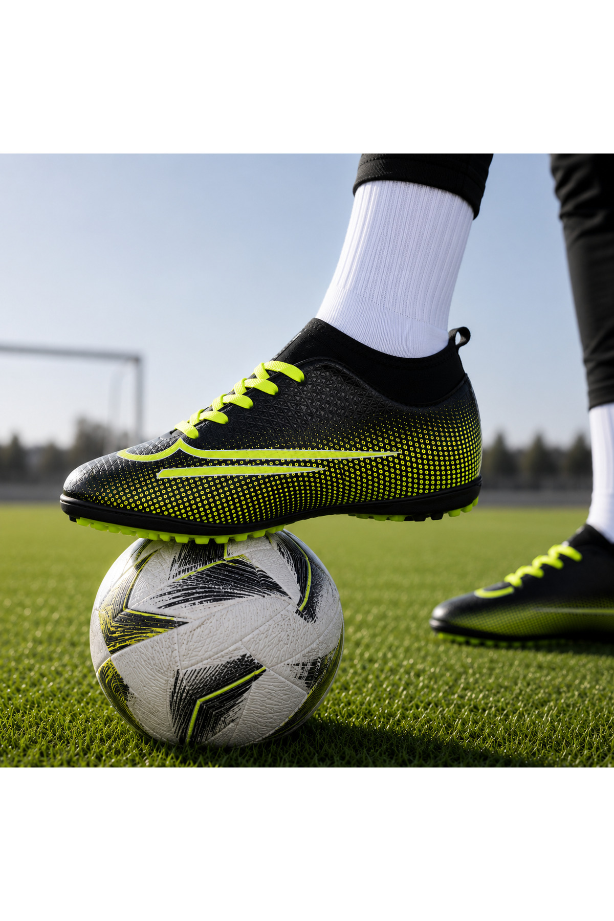 RUNSTEP Çoraplı Halı Saha Futbol Ayakkabısı