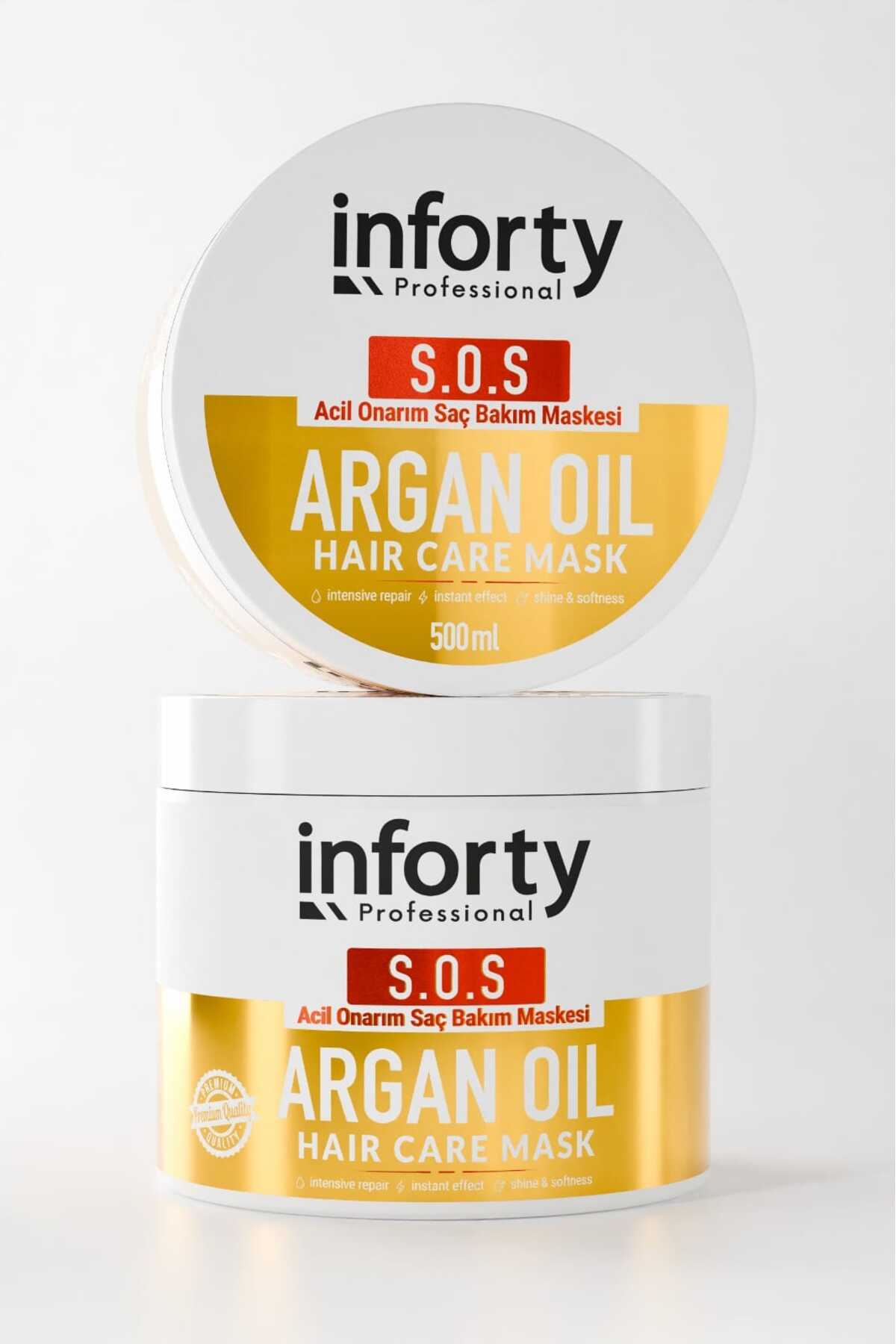 ACİL ONARIM (S.O.S) ARGAN SAÇ MASKESİ 500 gr — 9091 — تصویر 5 از 6