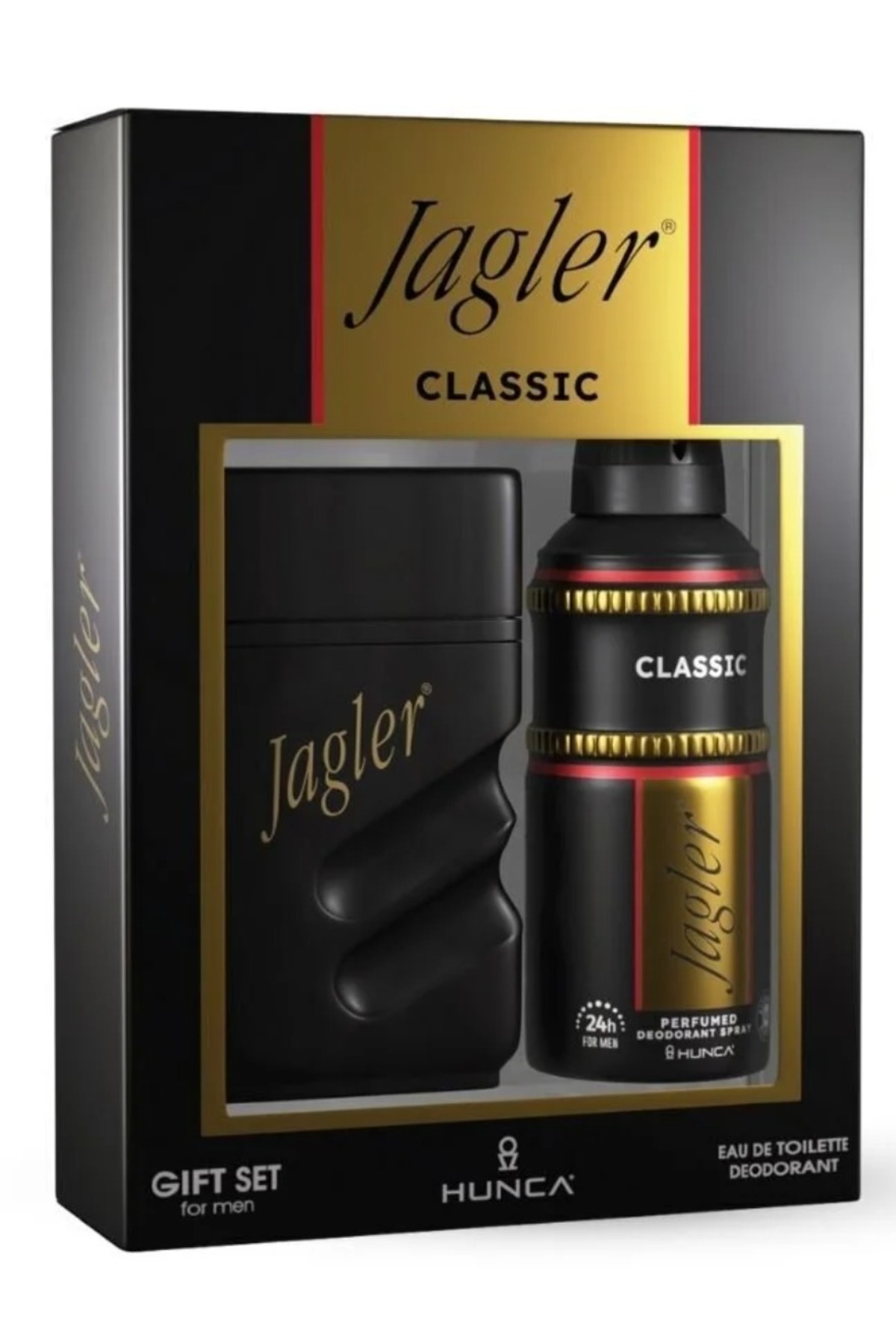 Jagler Classic Erkek Parfüm Seti EDT 90 ml + Deodorant 150 ml — بژ 8690973027467