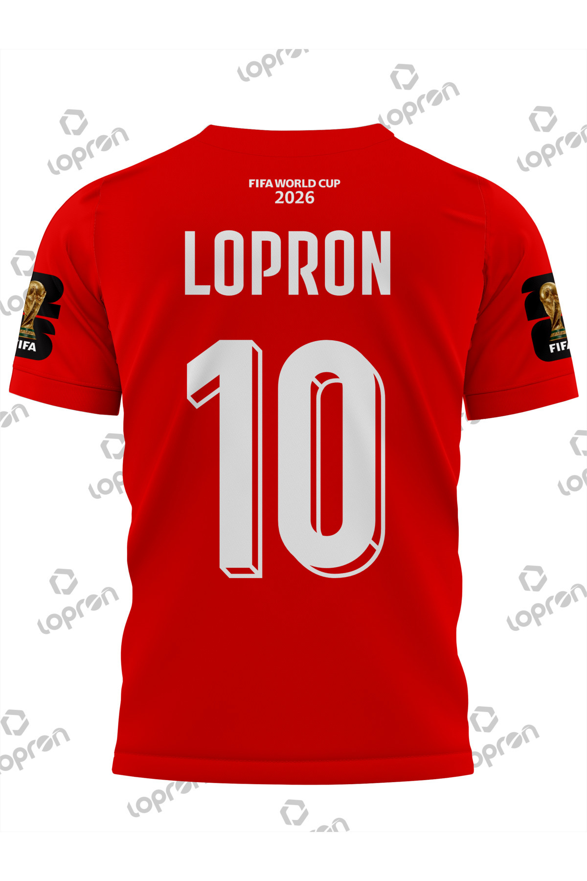 Lopron FIFA World Cup 26 Türkiye Forması - 2026 Dünya kupası Forması görsel 3