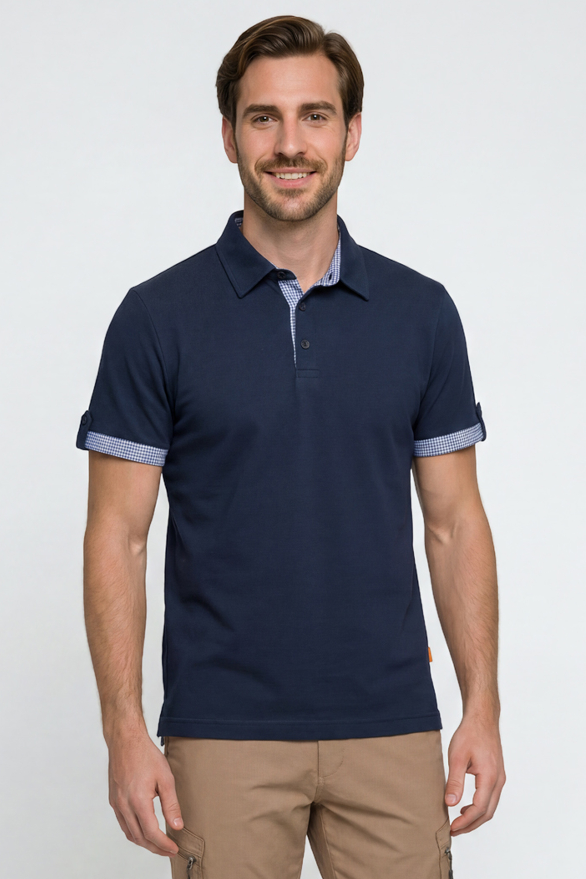 RELAXIA Polo Neck T-Shirt