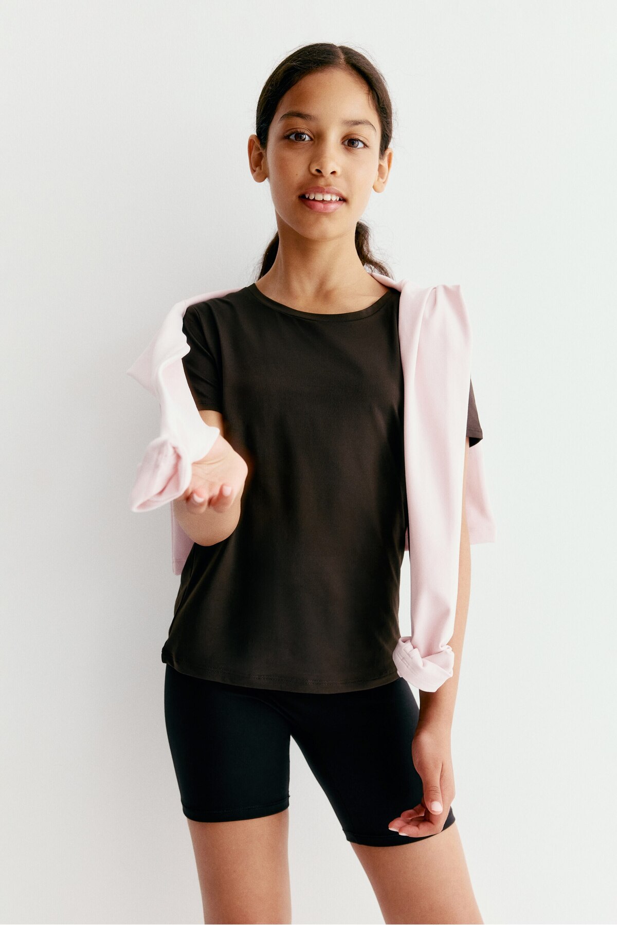 لگ ورزشی کوتاه SoftMove™ اچ اند ام شلوارک برمودا H&M