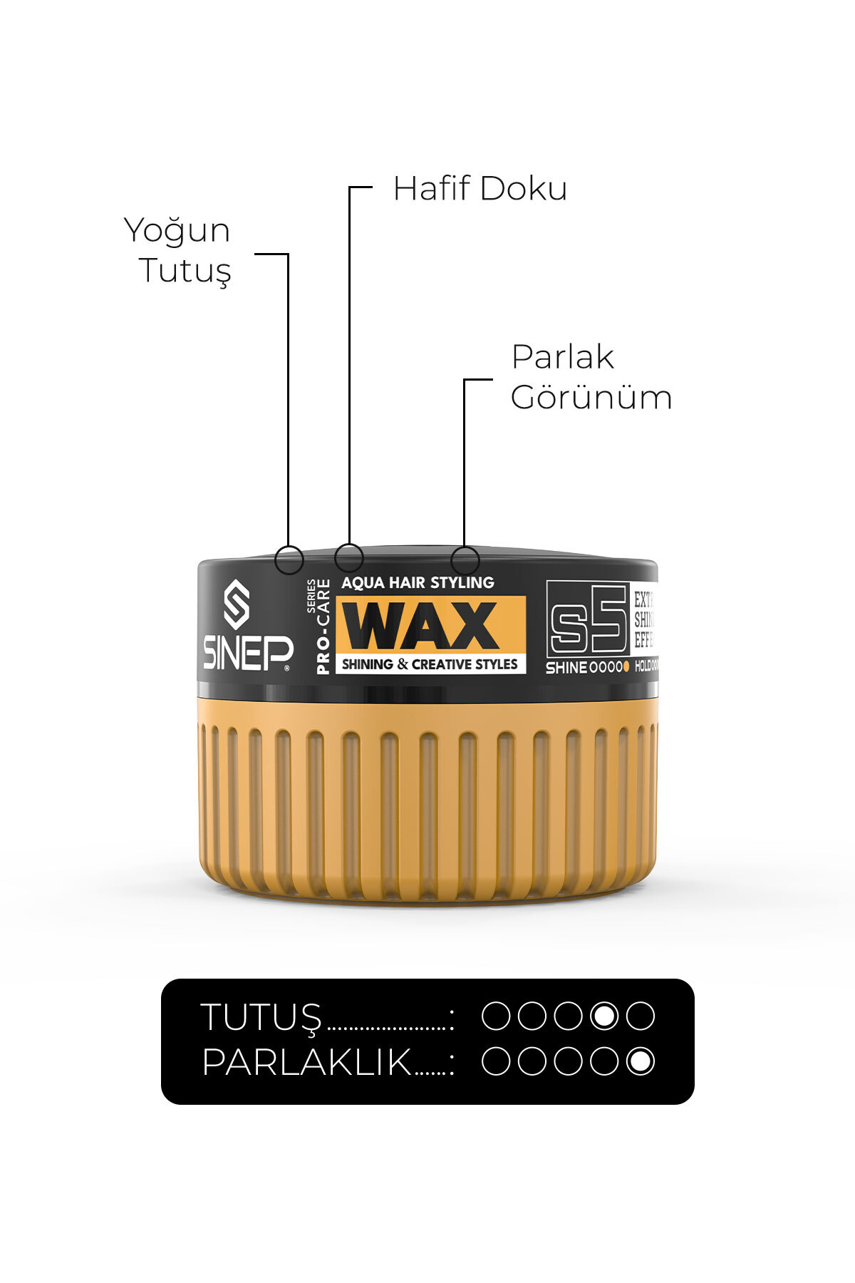 Wax 150 ml S5 Gold — 8684117800962 — تصویر 2 از 4