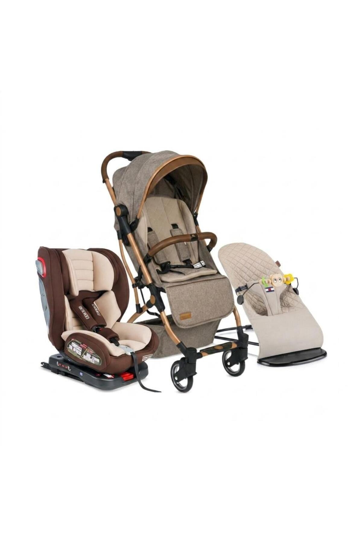 Tommybaby Opera 3 lü Set Kabin Bebek Arabası Oto Koltuk Anakucağı