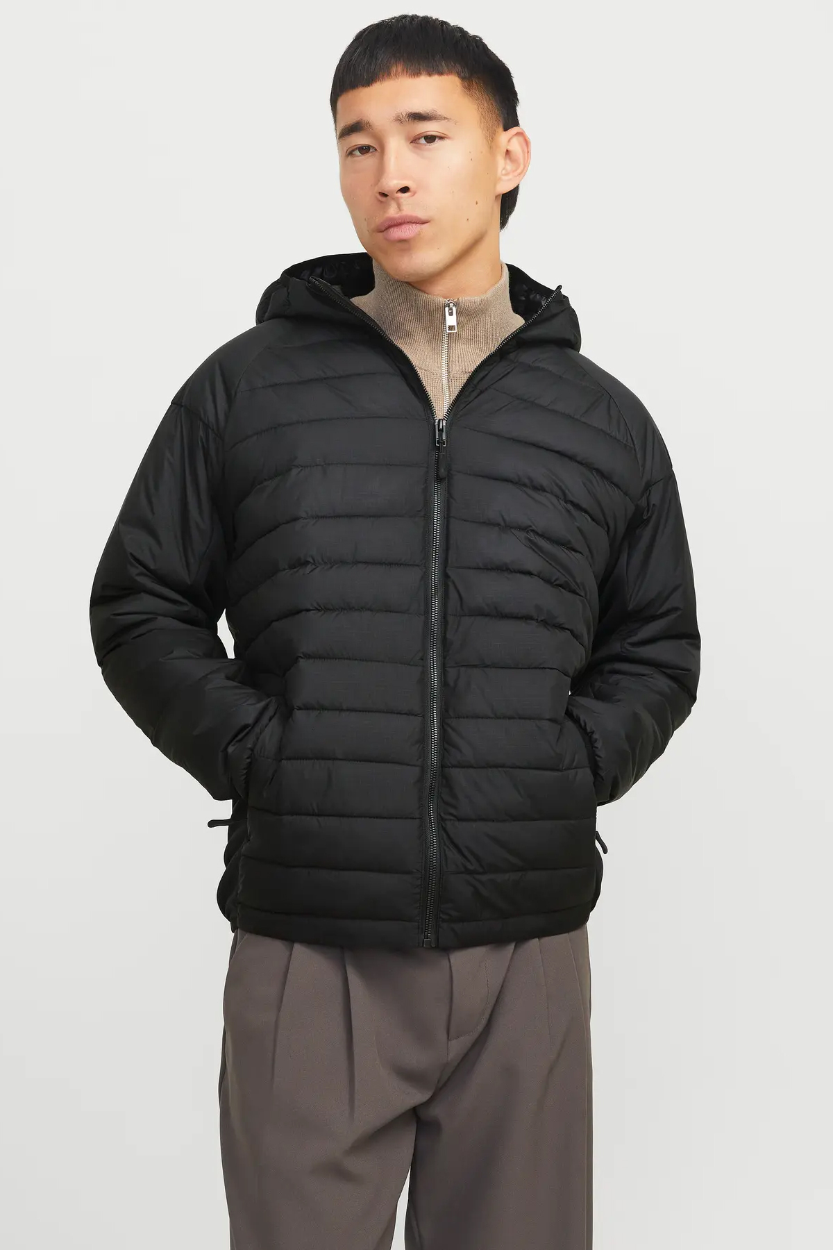 کت و شلوار مردانه هیبریدی کژوال مشکی - 12268511 جک اند جونز کت Jack & Jones