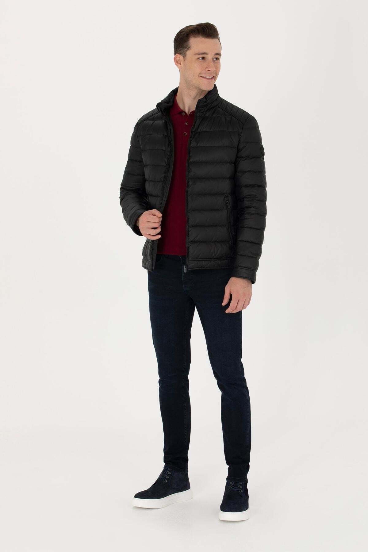 کاپشن مردانه یقه دیپلمات | یو اس پولو U.S. Polo Assn. 2246527 TR - تصویر 4