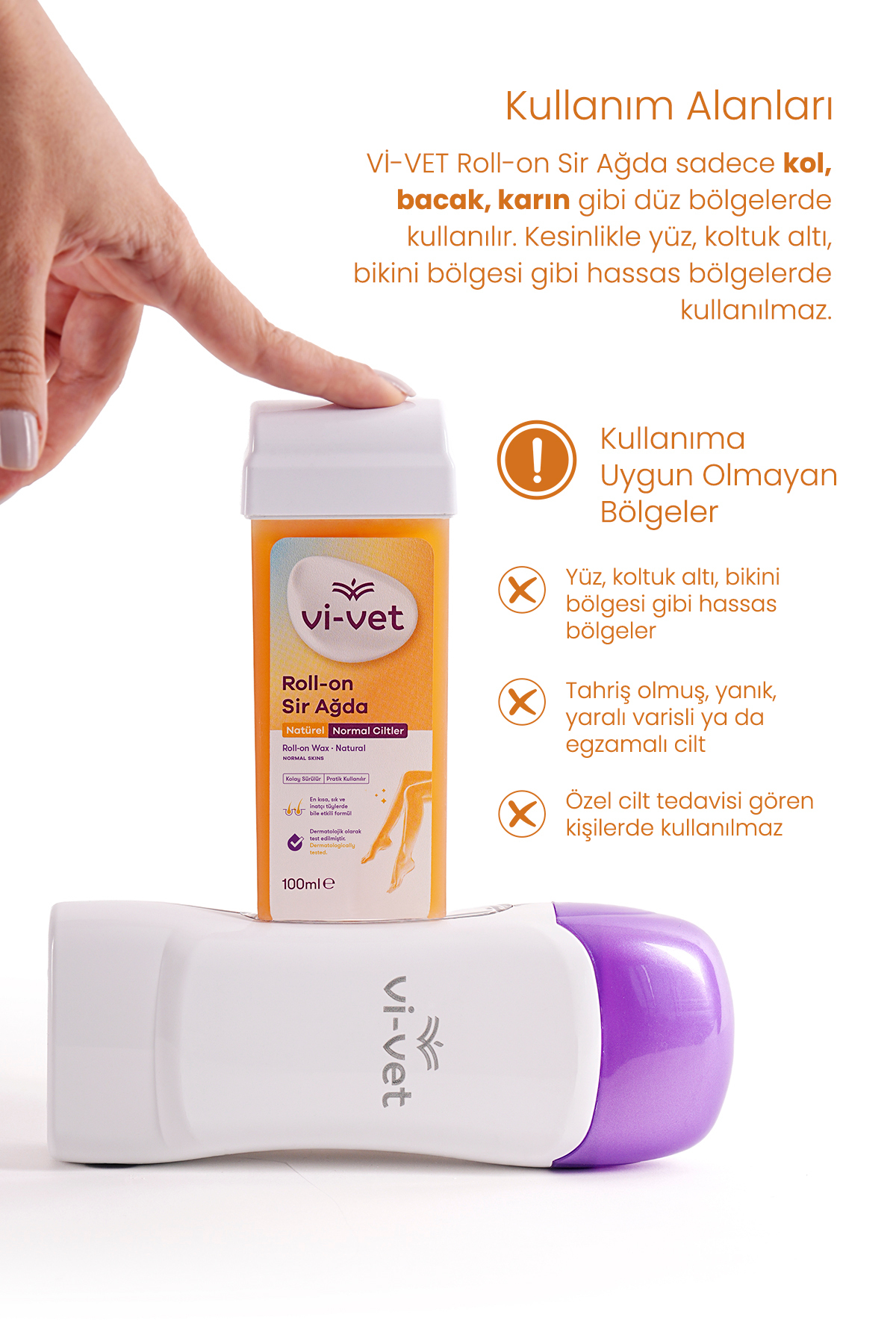Roll-On Sir Ağda 100 ml Natürel — 8697422250360 — تصویر 5 از 8