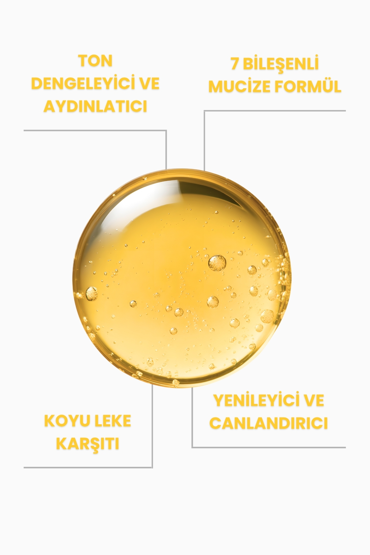 Leke Karşıtı Aydınlatıcı C Vitamini Perfection Serum Askorbik Asit, Arbutin, Hyaluronik Asit 30 ml — brightening — تصویر 5 از 8