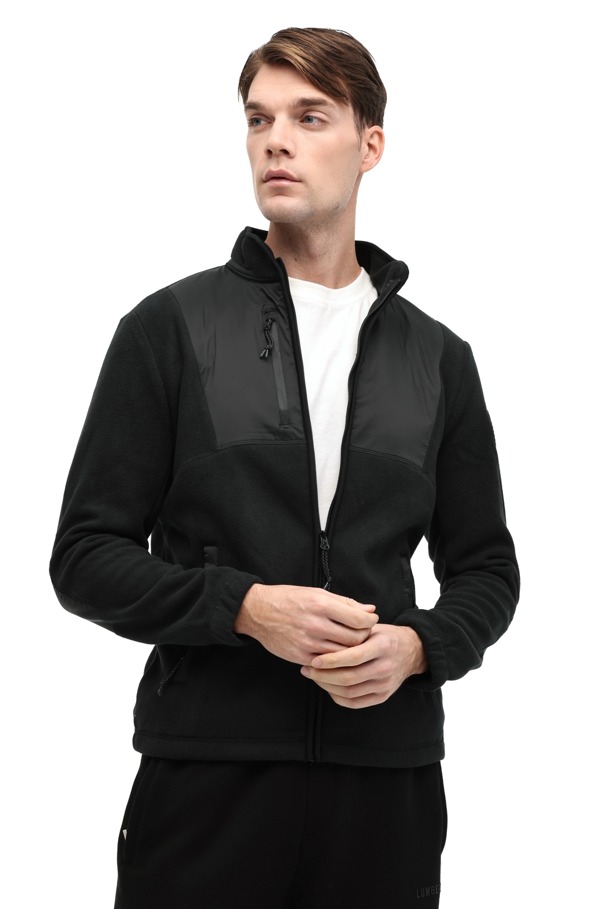lumberjack ML QURASAW 7LJK-153 5PR Siyah Erkek Polar — مشکی