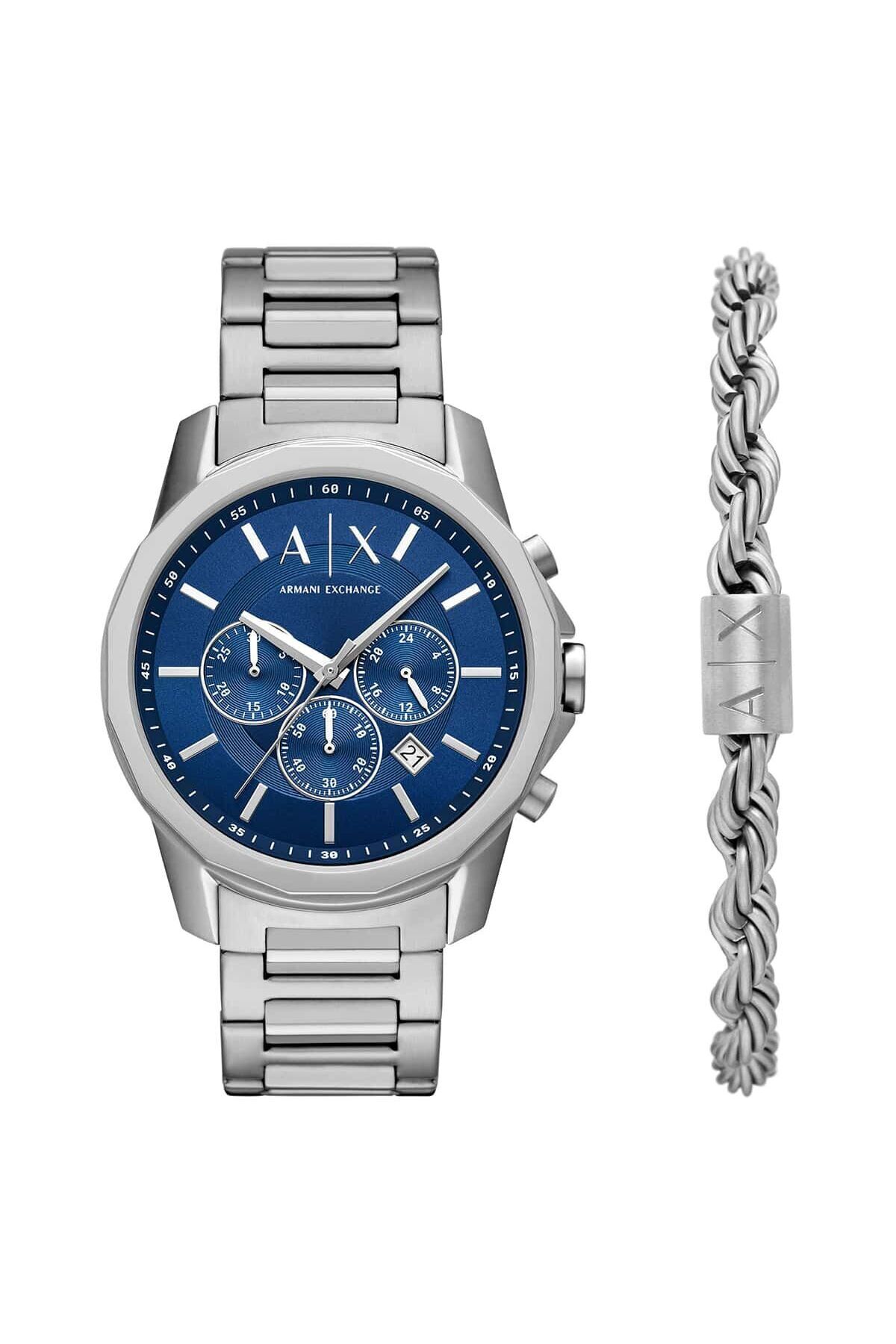 ست ساعت و دستبند مردانه AX7176SET آرمانی اکسچنج ست ساعت مچی Armani Exchange
