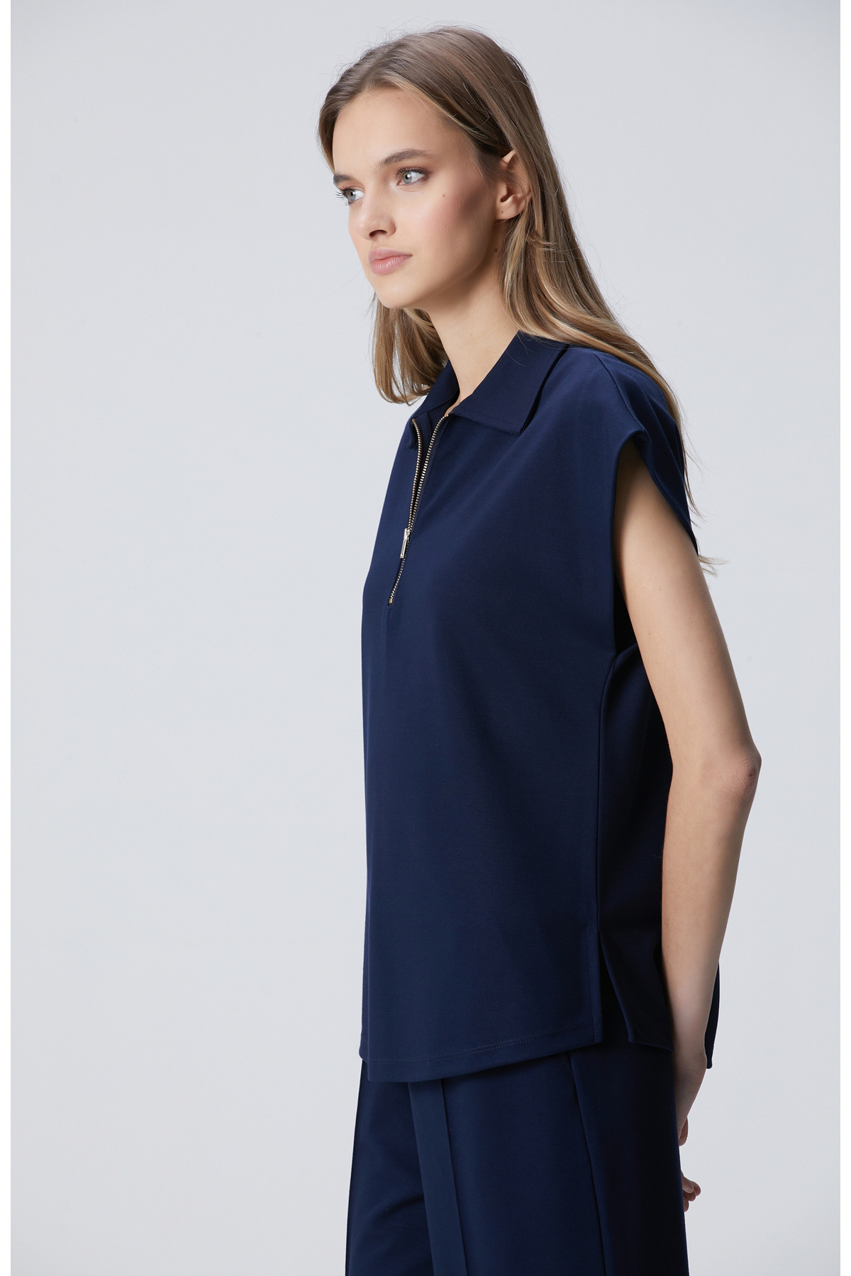 Network Lacivert Modal Karışımlı Sweatshirt görsel 4