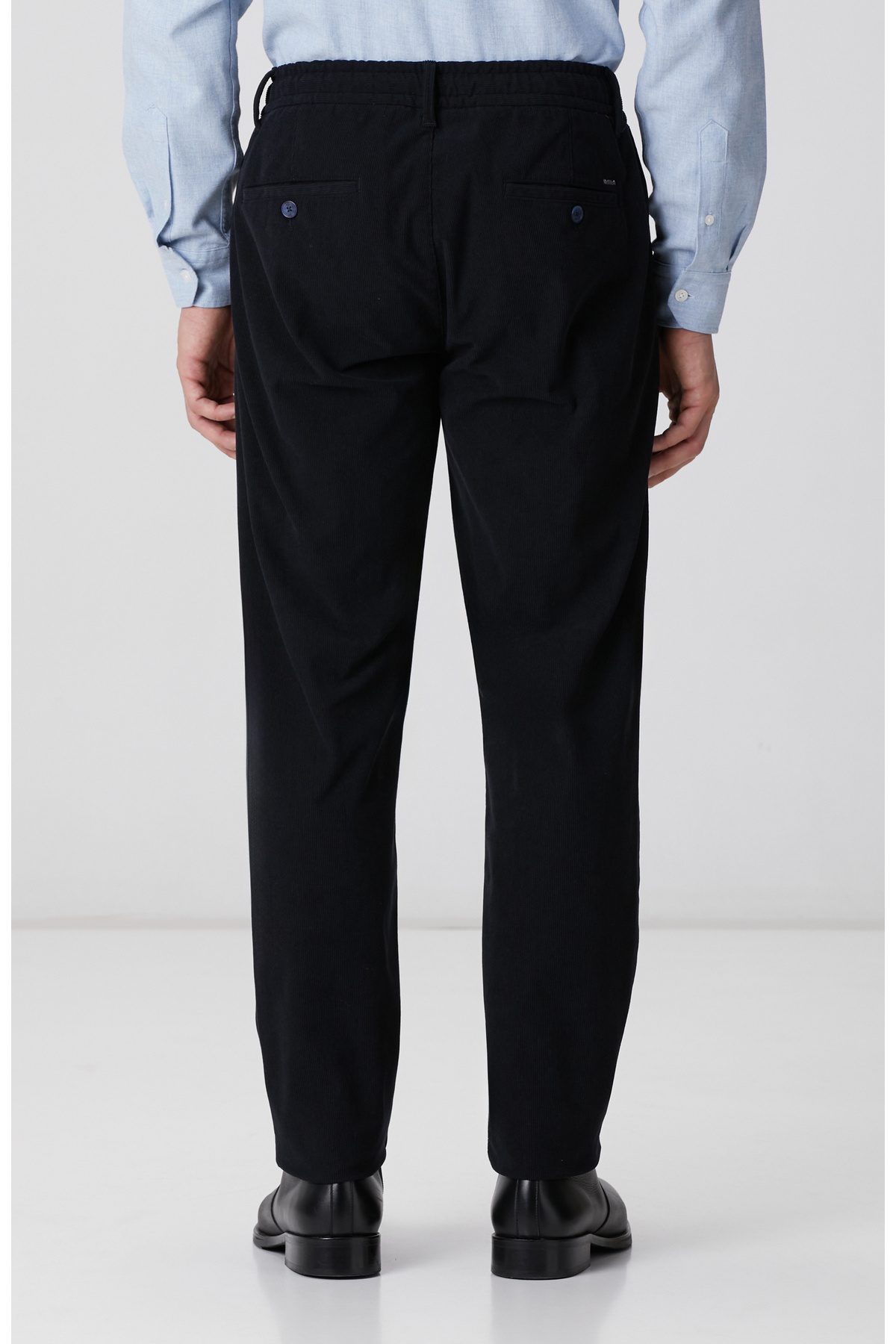 Resim Network Lacivert Kadife Fitilli Jogger Pantolon 