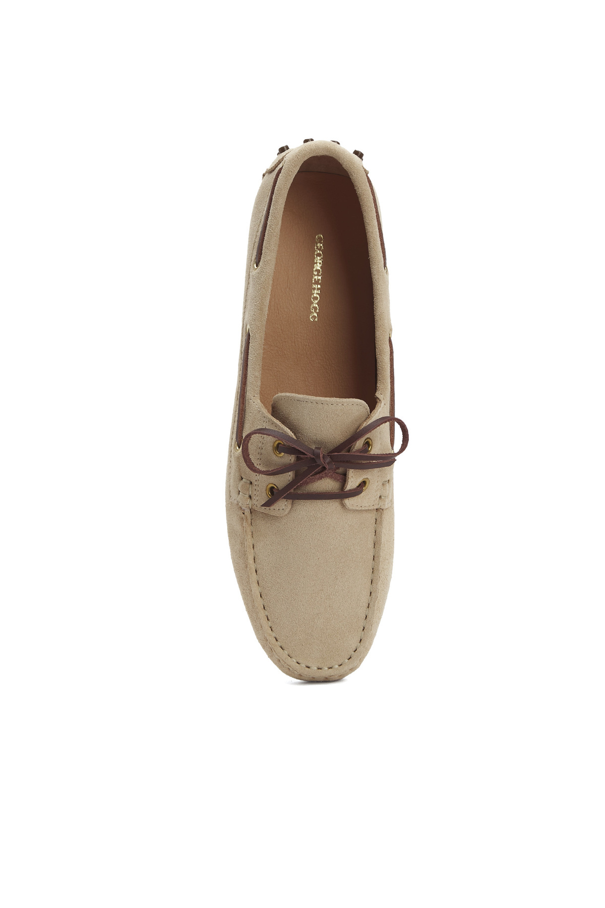 George Hogg Bej Loafer görsel 4