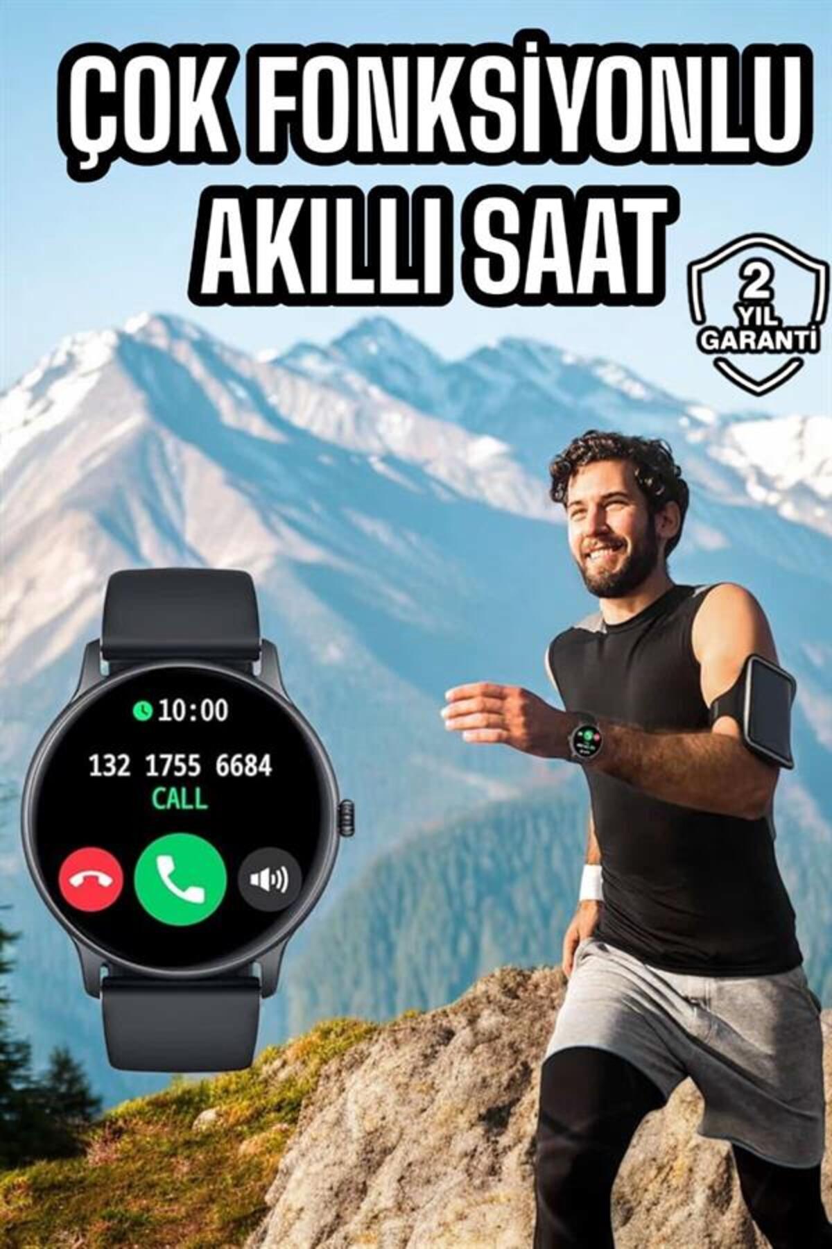 UCUZTEKNO Akıllı Saat Çok Fonksiyonlu Sesli Görüşme NFC Uyumlu Amoled Ekran Yeni Nesil