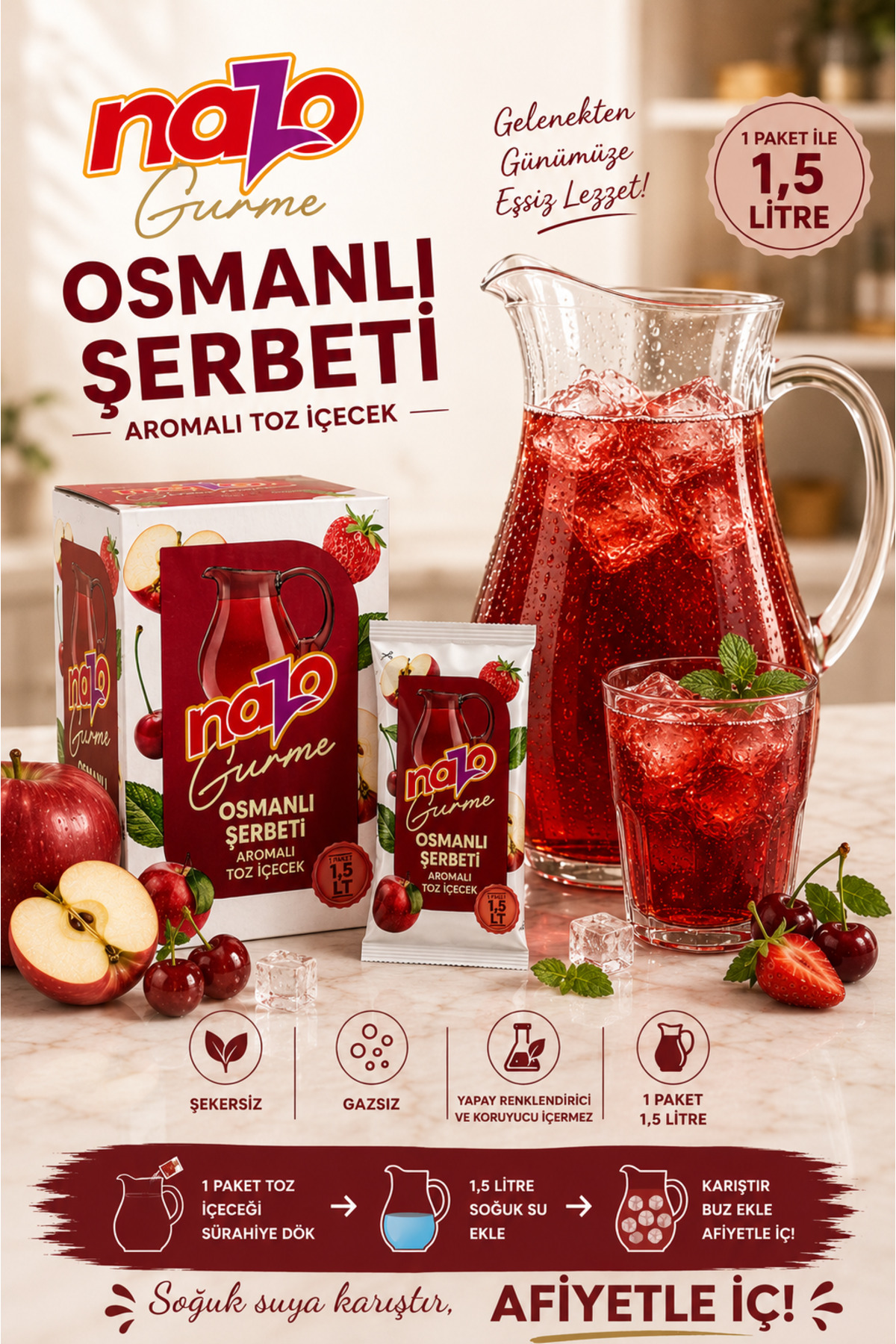 🍹 NAZO ile Lezzetli İçecekler Keşfedin! Hızla Kapınıza Gelsin 2026
