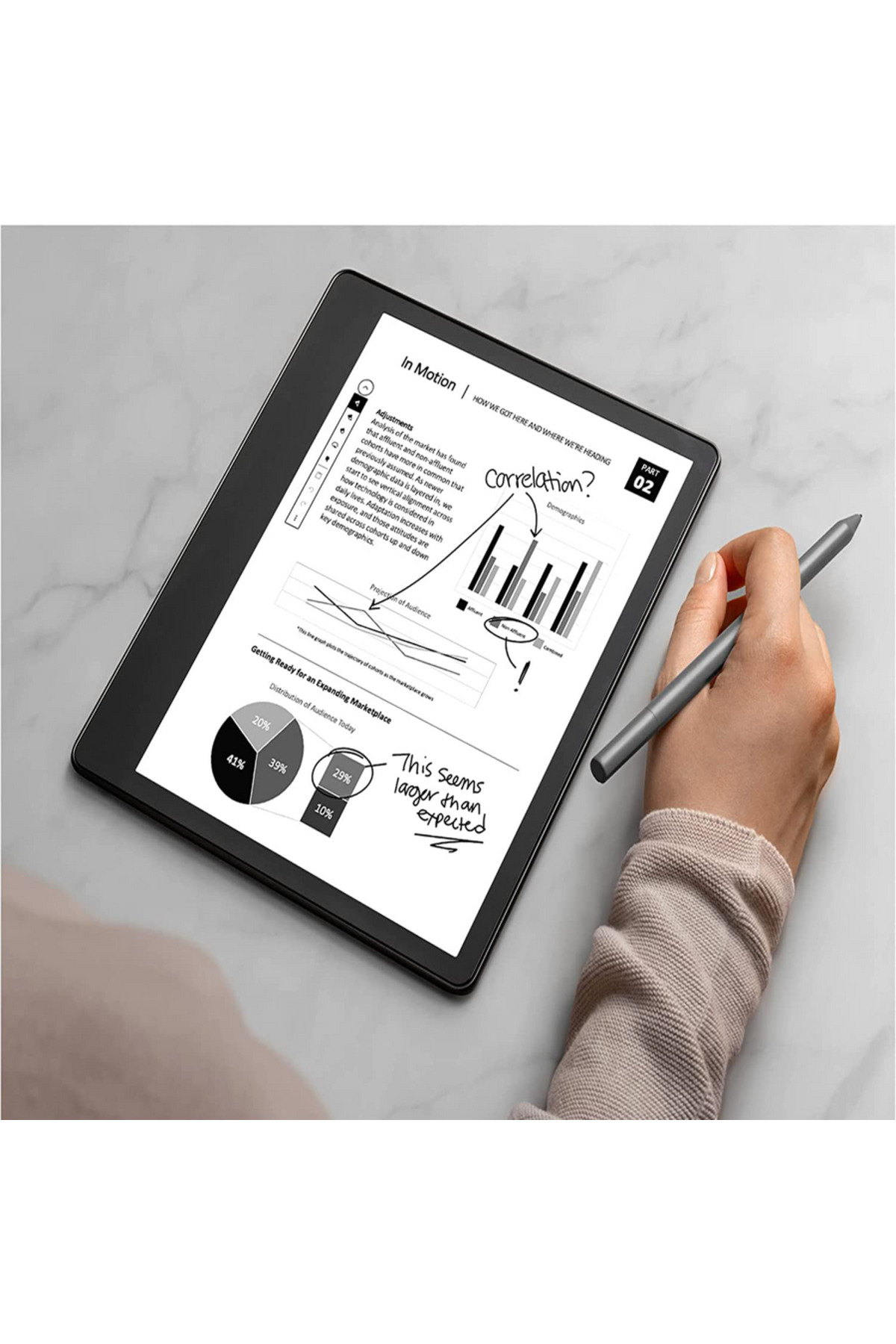Kindle Scribe　16G Amazon eBook Reader Kindle Scribe 2022, 16GB, Premium Pen, Display