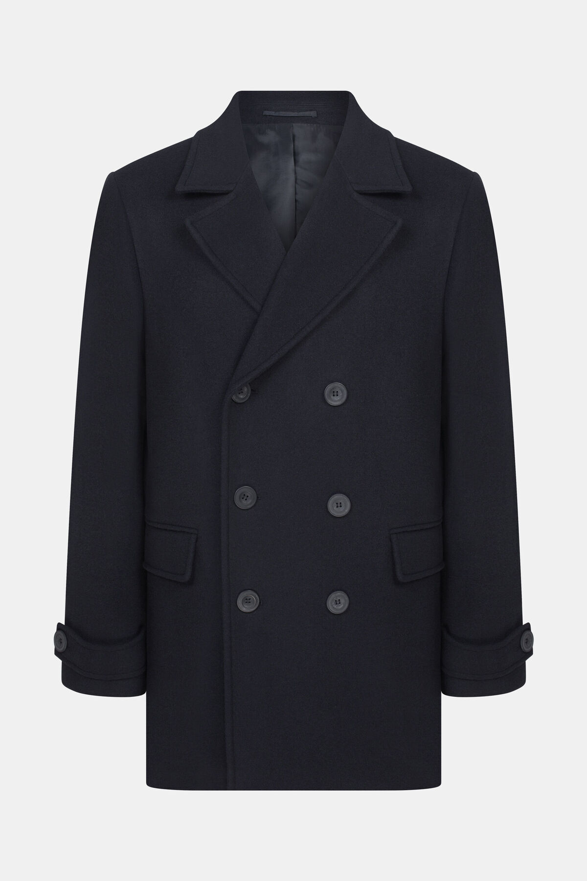 W Collection Lacivert Palto görsel 6