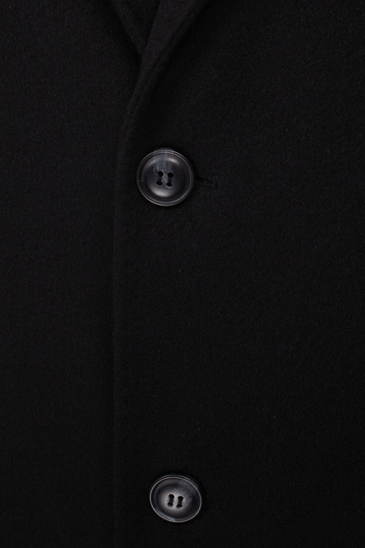 W Collection Siyah Palto görsel 3