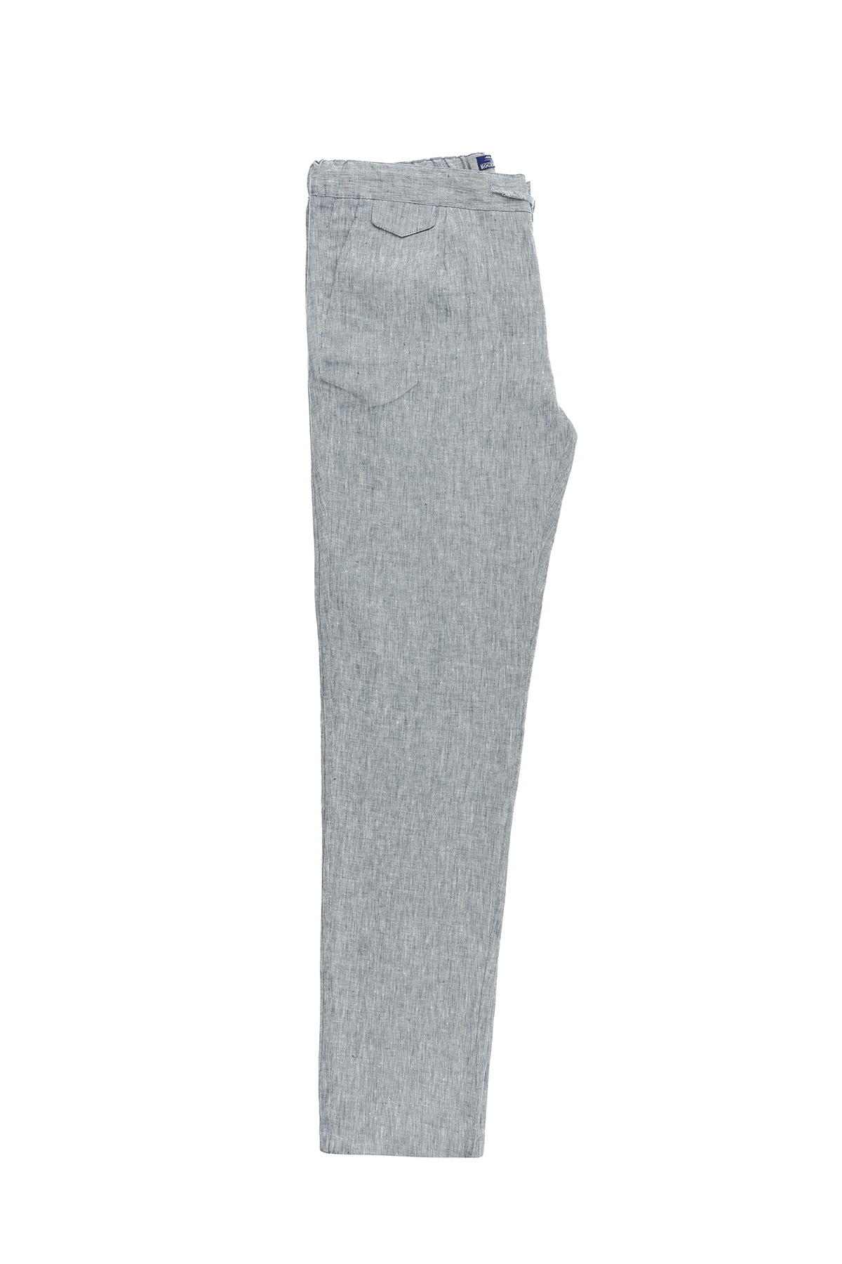 Abdullah Kiğılı Regular Fit Standart Kesim Beli Lastikli İpli Keten Jogger Pantolon görsel 2