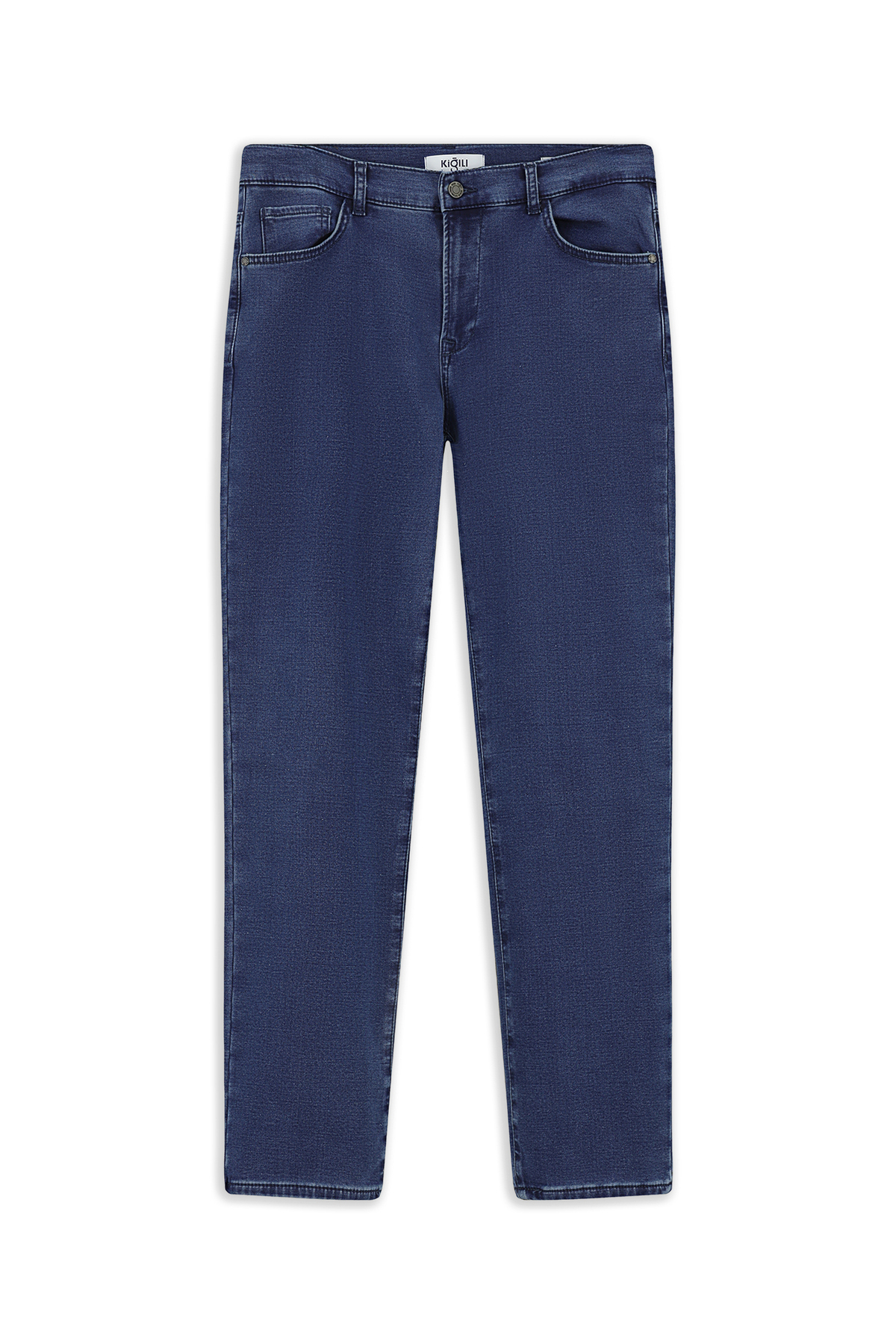 Kiğılı Relaxed Fit Rahat Kesim Pamuklu Denim Look Pantolon görsel 2