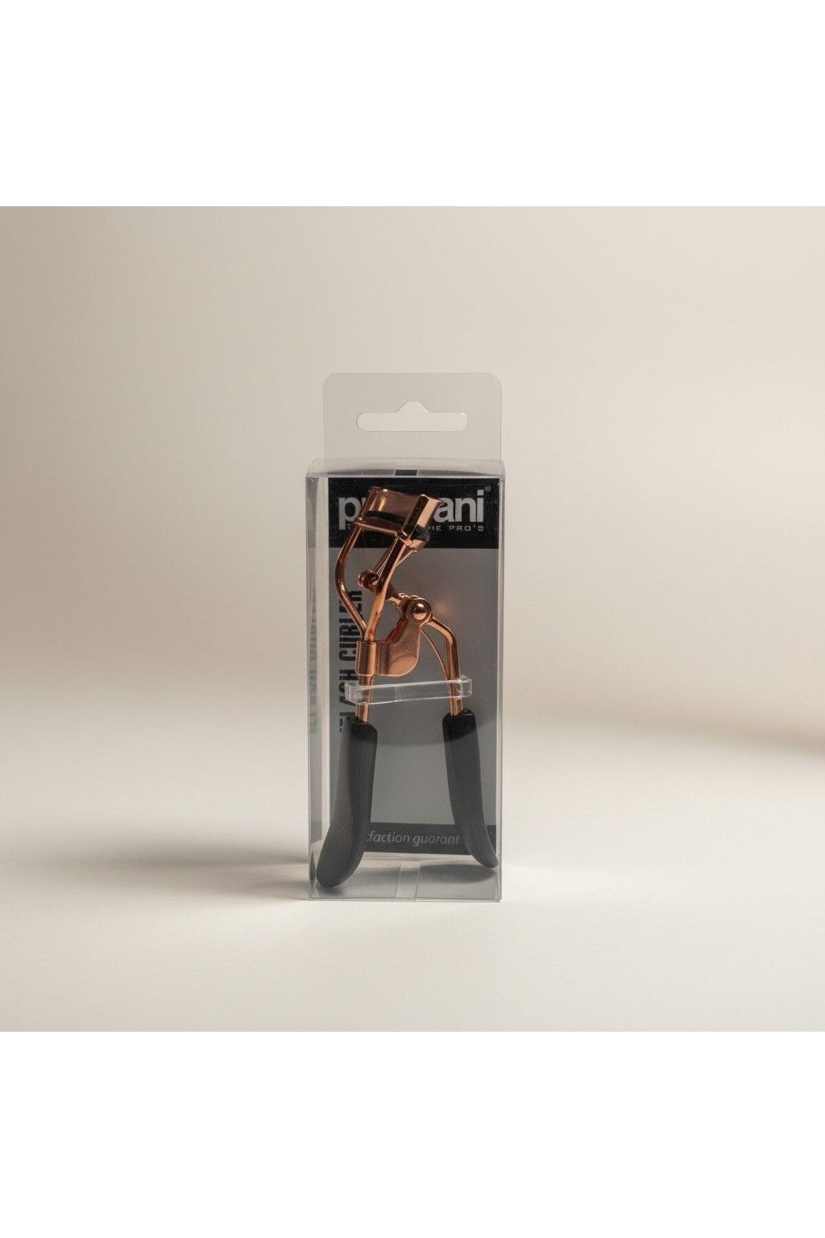 Rose Gold Profesyonel Kirpik Kıvırıcı - Yedek Pedli ve Şık Saklama Kutulu Lüks Kirpik Şekillendirici — فلزی MRE-LUX-29 — تصویر 7 از 7