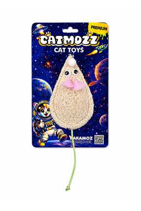CatMozz Premium Doğal Lifli Fare Oyuncak