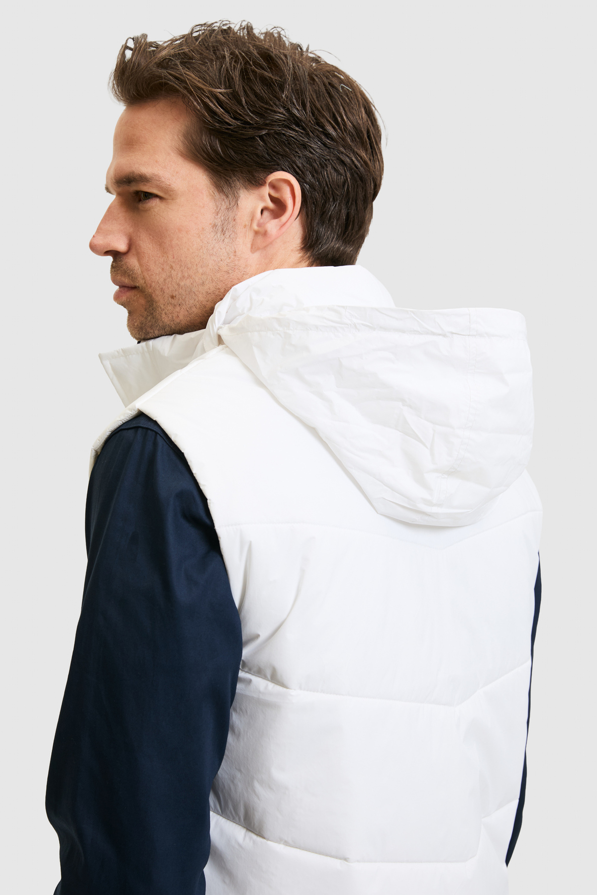 U.S. Polo Assn. Erkek Beyaz Yelek 50318825-VR013 görsel 6