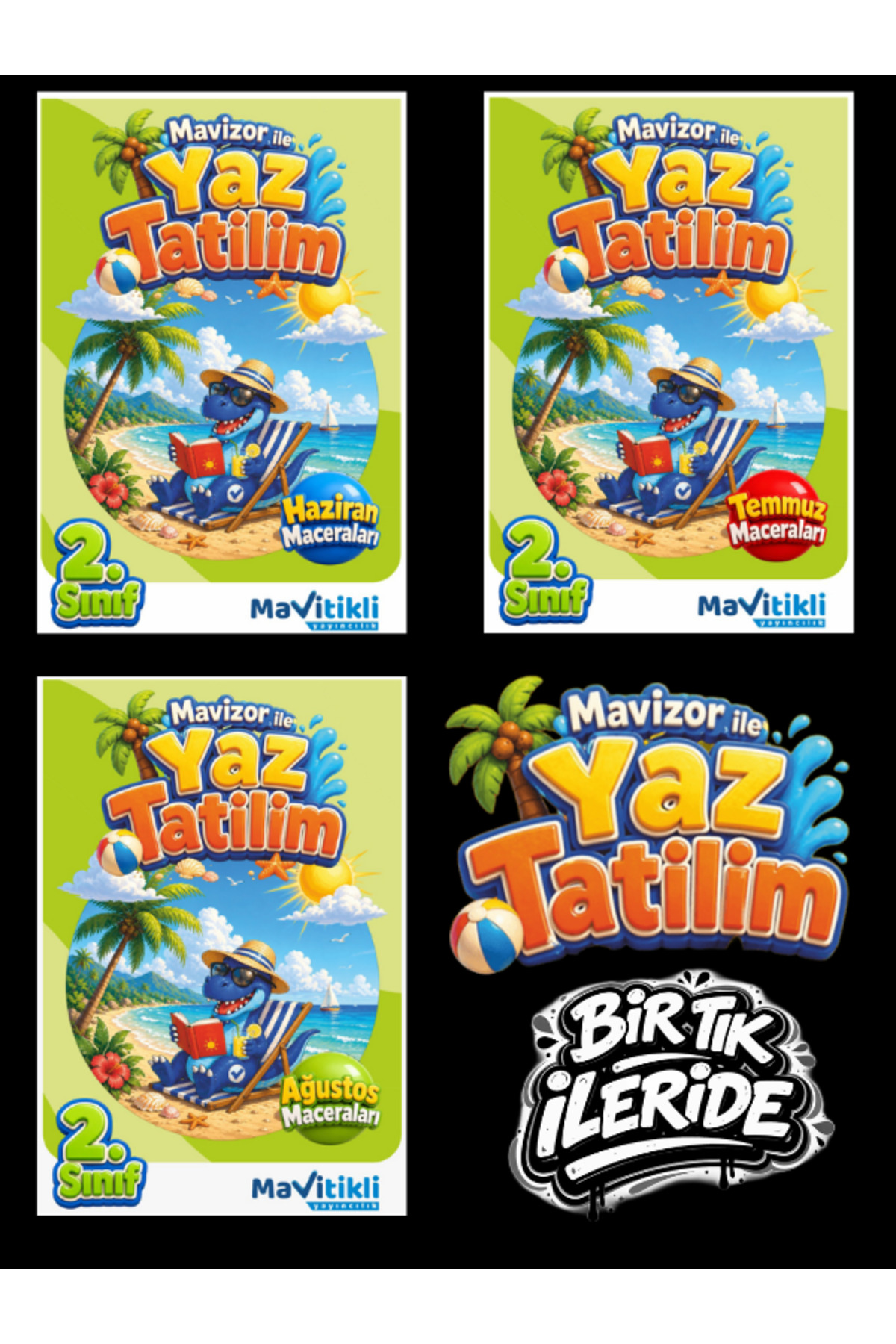 MAVİTİKLİ YAYINCILIK 2.SINIF MAVİZOR İLE YAZ TATİLİM - Fiyatı