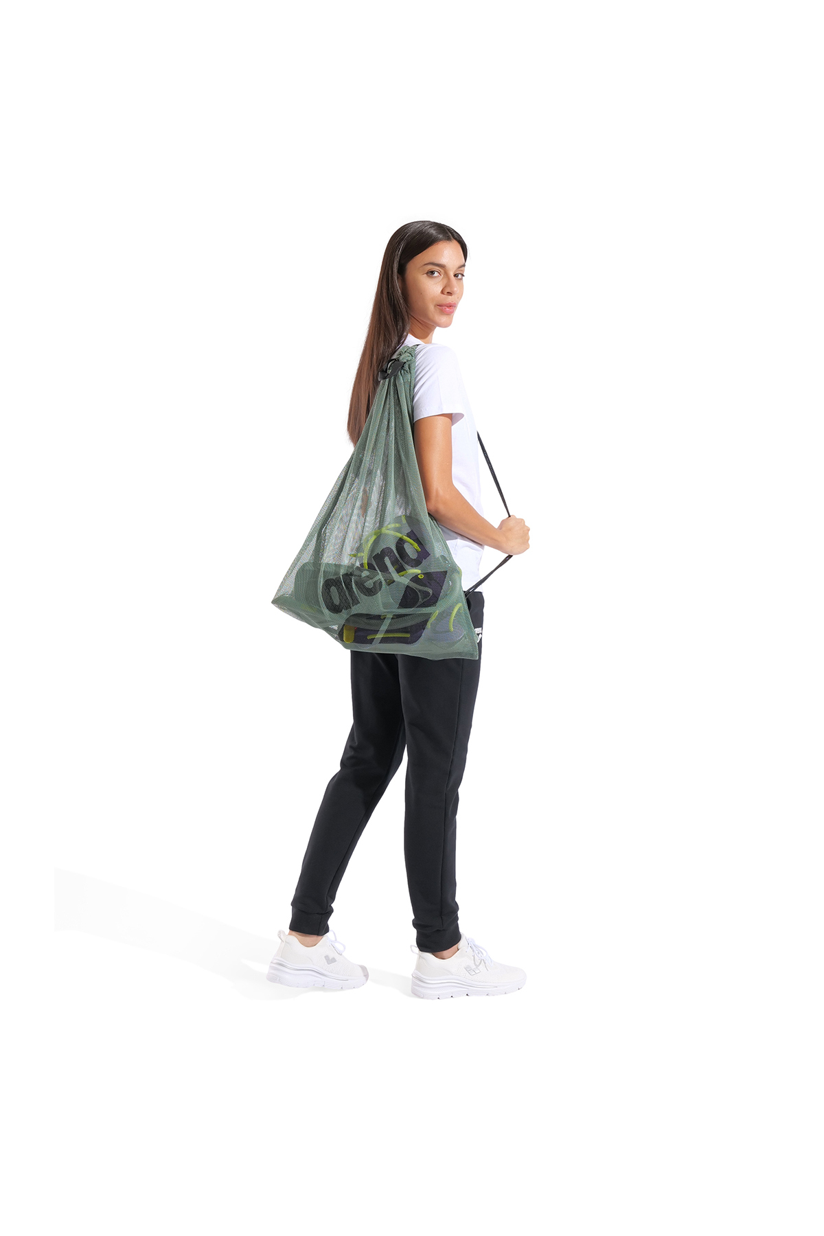 ARENA One Go Mesh Unisex Yeşil Spor Çanta 010240300 görsel 3