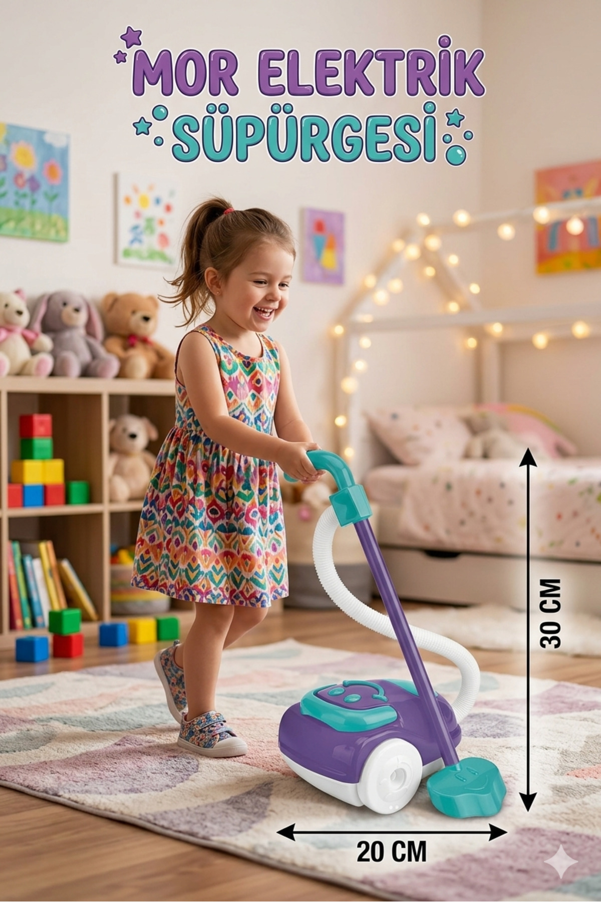 Nice electric broom from Mor 30 cm