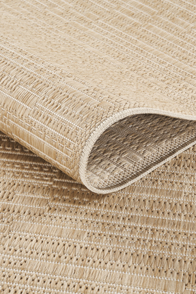 Livset Home Hasır Bej Kilim Jüt Dokuma Ince Halı Sisal Salon Mutfak Oturma Od...