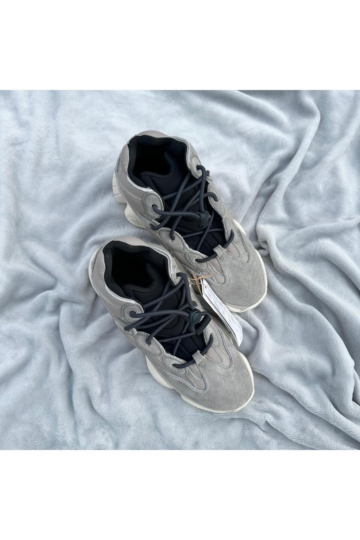 adidas gazelle silver green womens Yeezy Adidas 500 High Mist Stone High Trainers main image 1