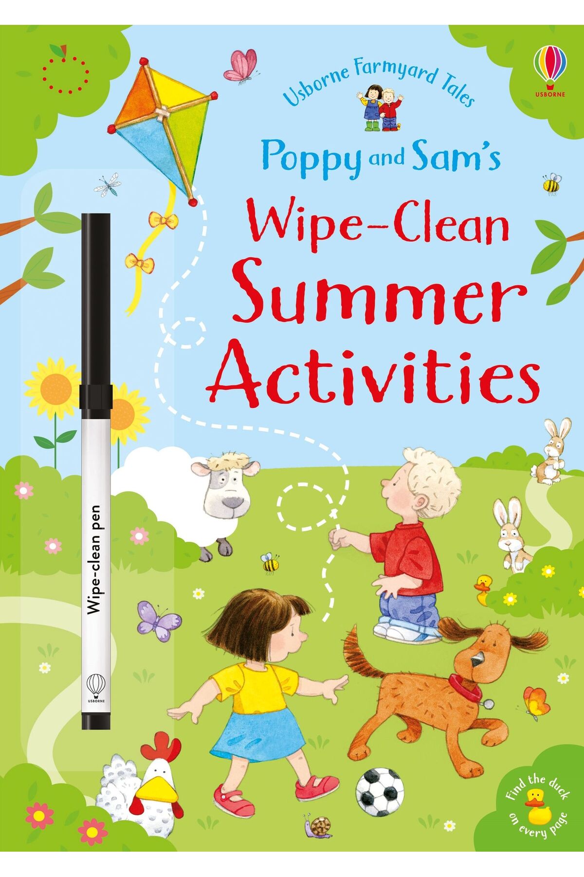 Usborne Οι Καλοκαιρινές Δραστηριότητες που ξεπλένονται των Πόπι και του Σαμ