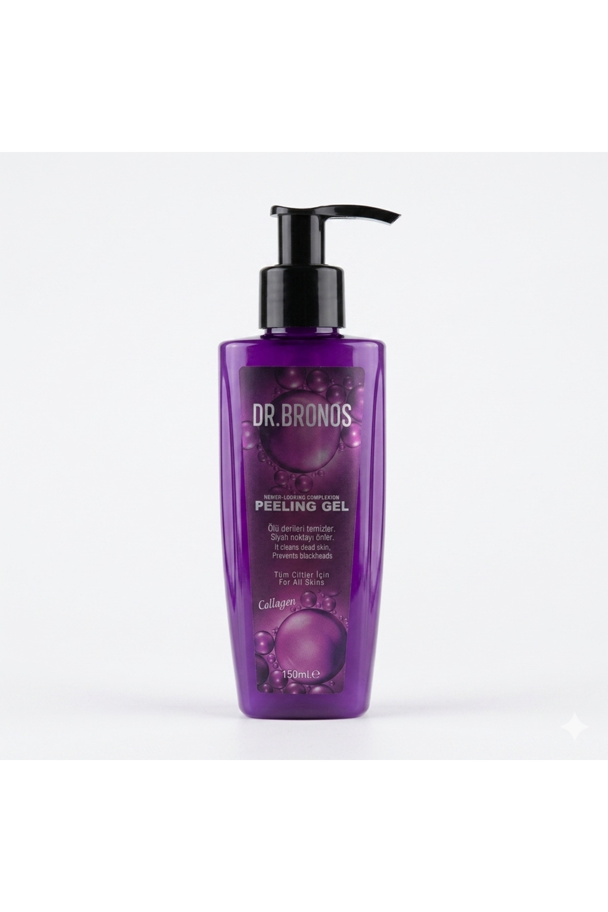 Dr.Bronos Hmd Bitkisel Kolajenli Peeling Jel 150 ml (Siyah Nokta Ölü Deri Karşıtı) — hmdpeelingkolejen