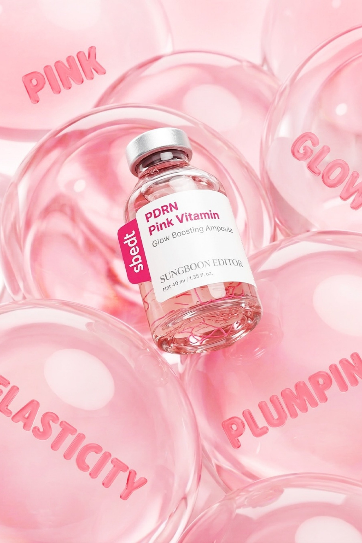 Sungboon PDRN Pink Vitamin Ampoule - Pembe Yenileyici Ampul — 8800344073300 — تصویر 4 از 9