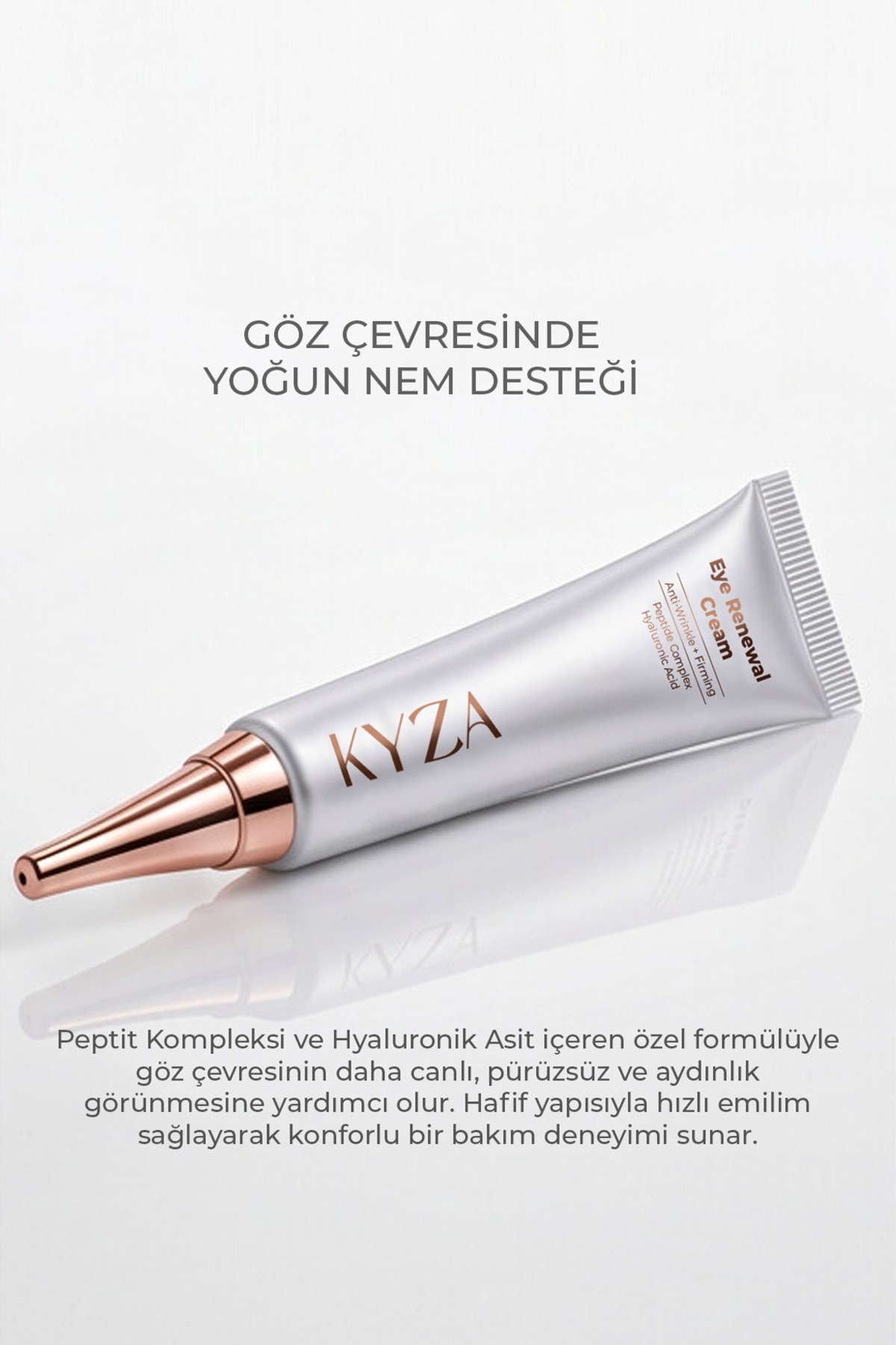 Eye Renewal Cream Işıltı Veren Göz Çevresi Kremi 15 ml — KYZ-GZ — تصویر 4 از 6