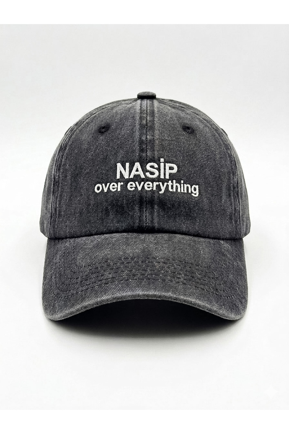 CAP BROS NASİP over everything Nakışlı Yıkamalı Şapka Kep